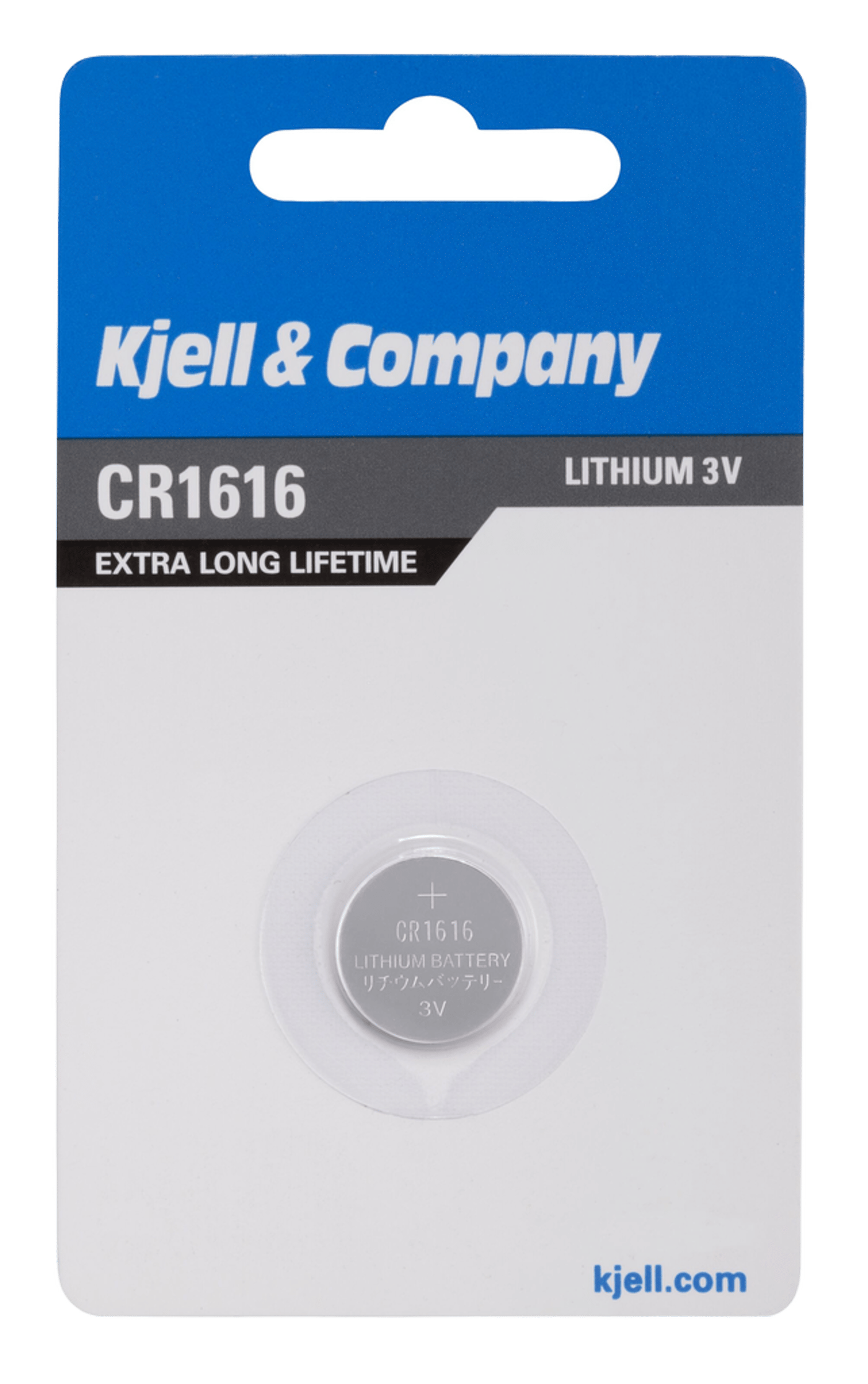 Kjell & Company Litiumbatteri CR1616