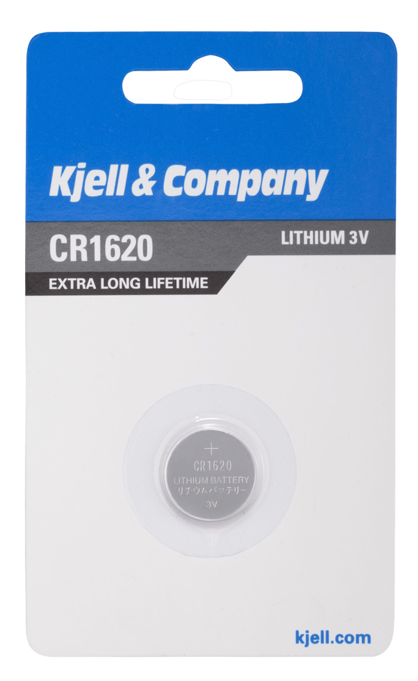 Kjell & Company Litiumbatteri CR1620