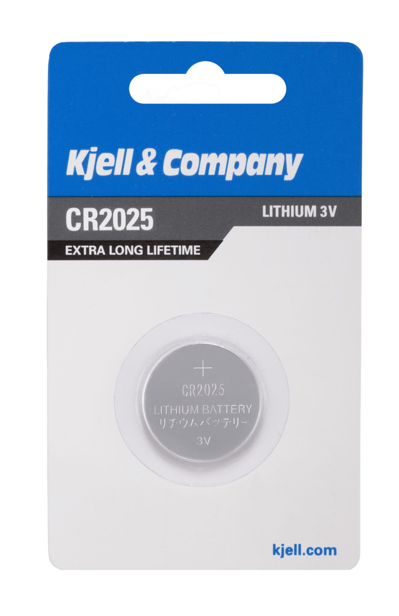 Kjell & Company Litiumbatteri CR2025 1-pk.