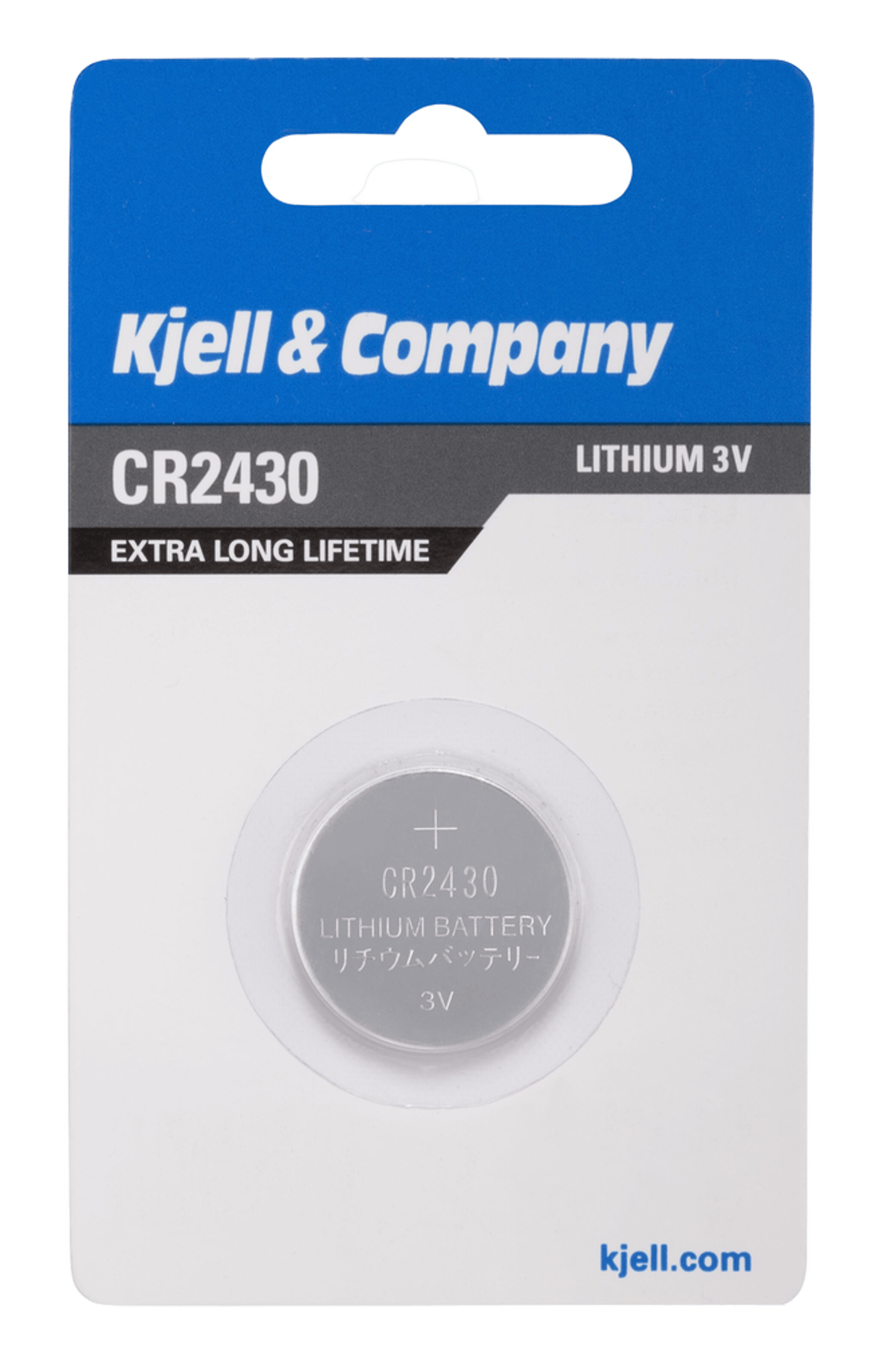 Kjell & Company Litiumbatteri CR2430 1-pack