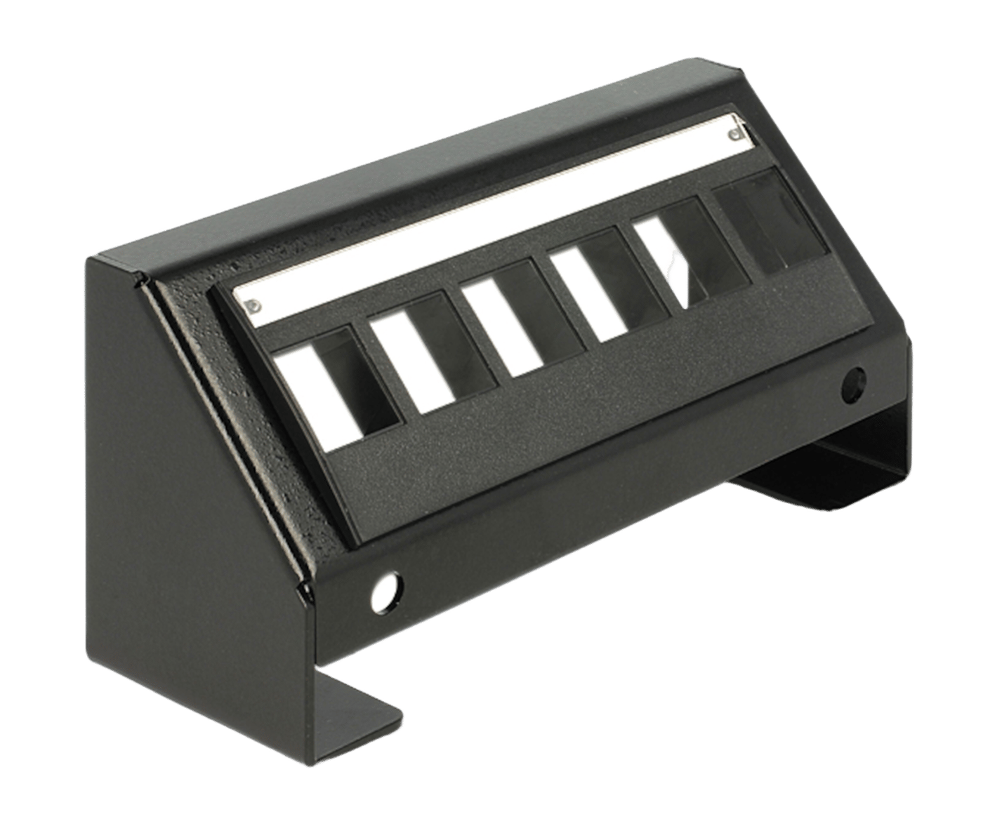 Keystone-panel med 6 portar
