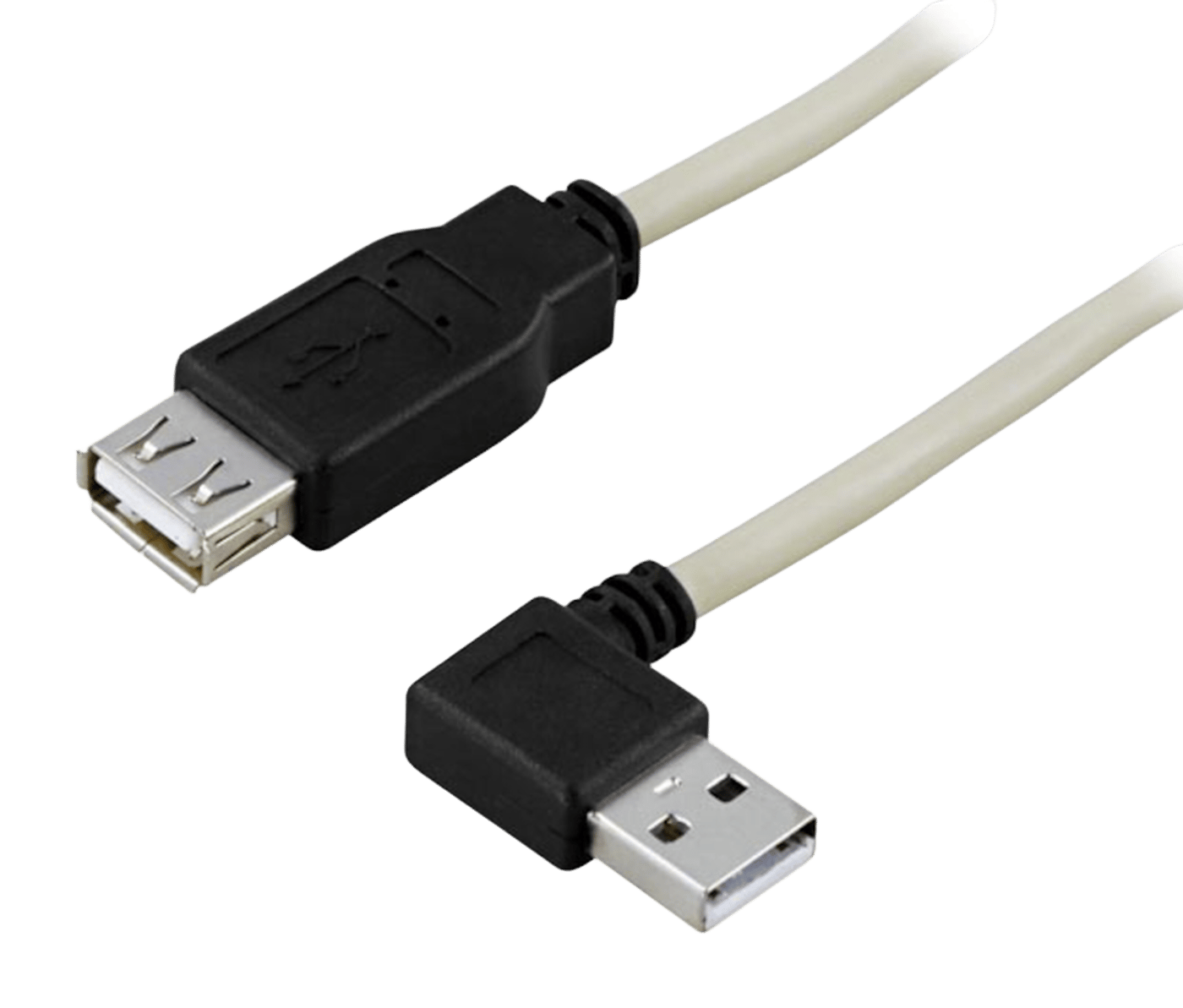 Vinklad USB-adapterkabel