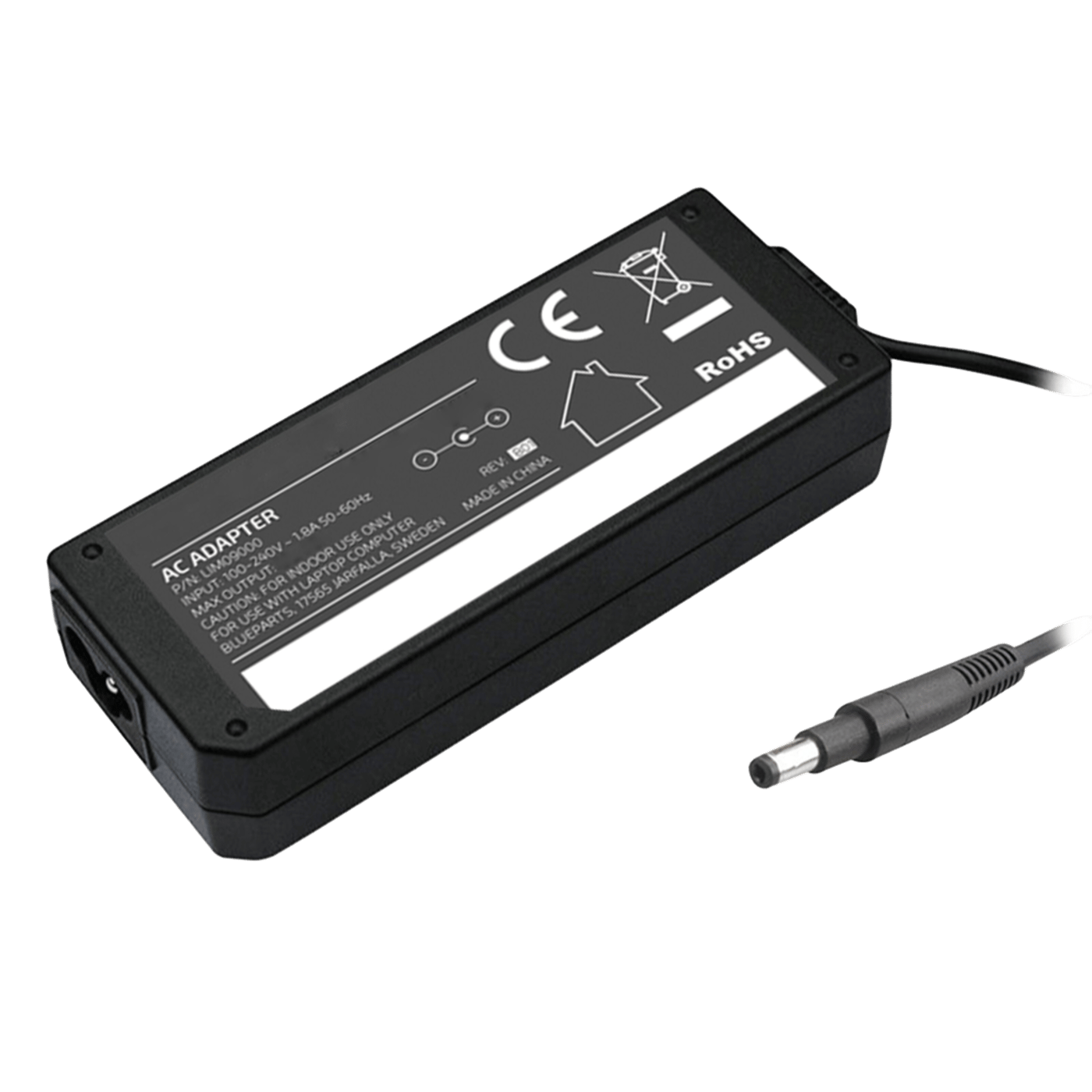 Datorladdare 19,5 V 65 W 4,8x1,7 mm