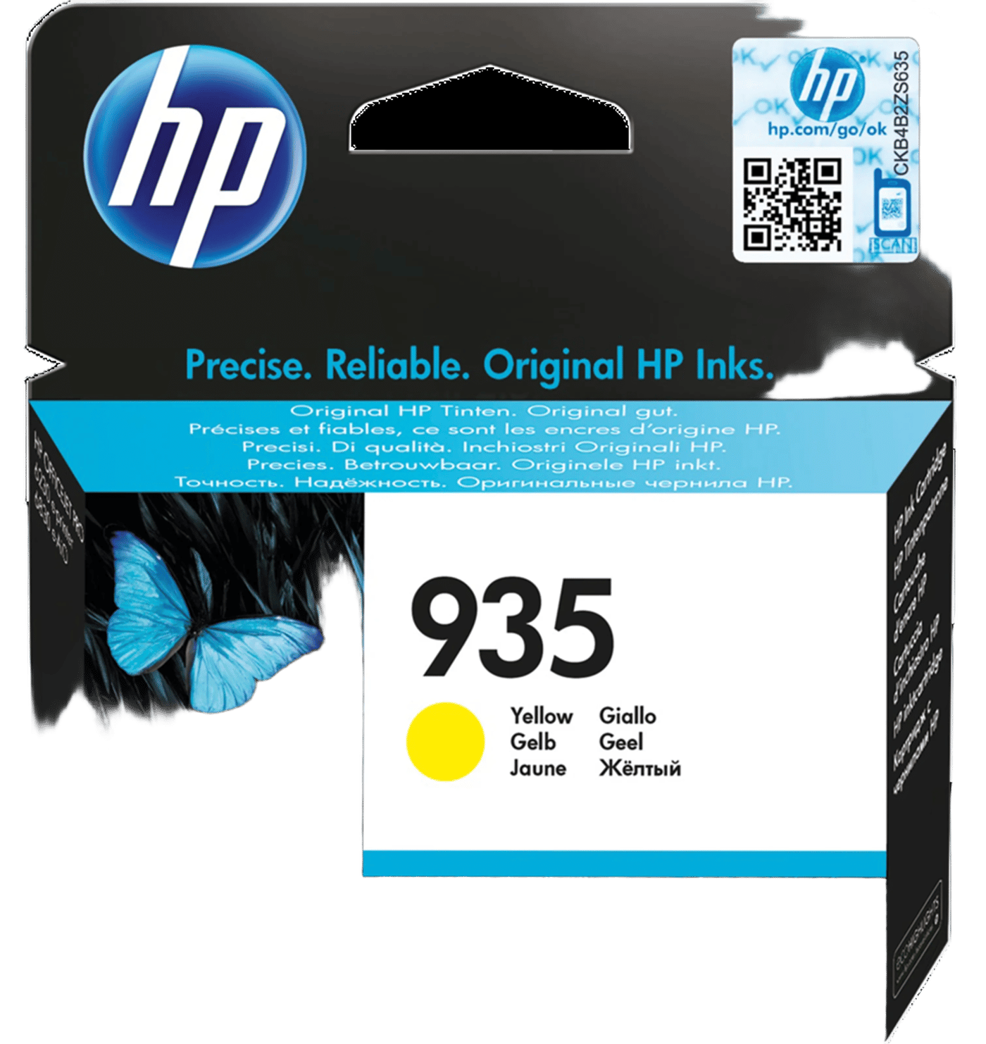 HP 935 Bläckpatron Gul