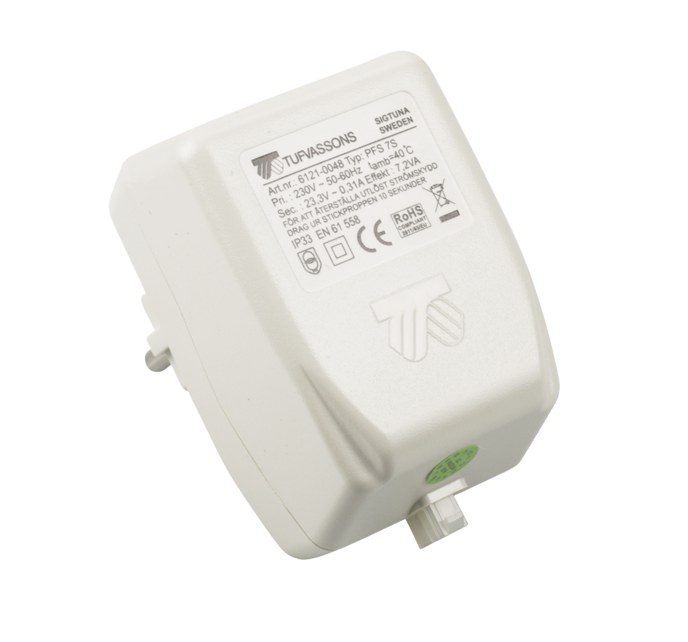 Tufvassons Nätadapter (AC) 12 V 7,2 W