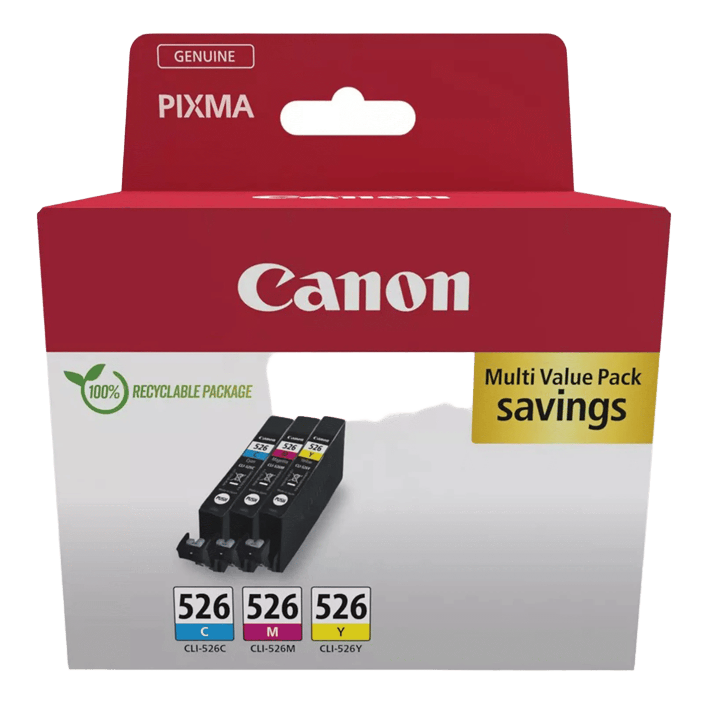 Canon CLI-526 Bläckpatroner 3-pack