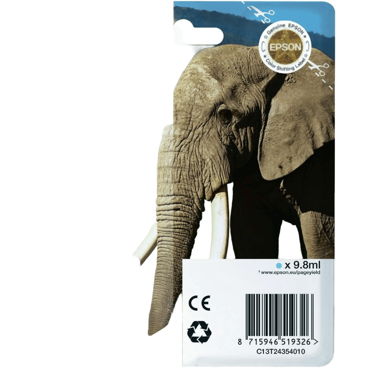Epson T2432 Bläckpatron XL Ljus cyan