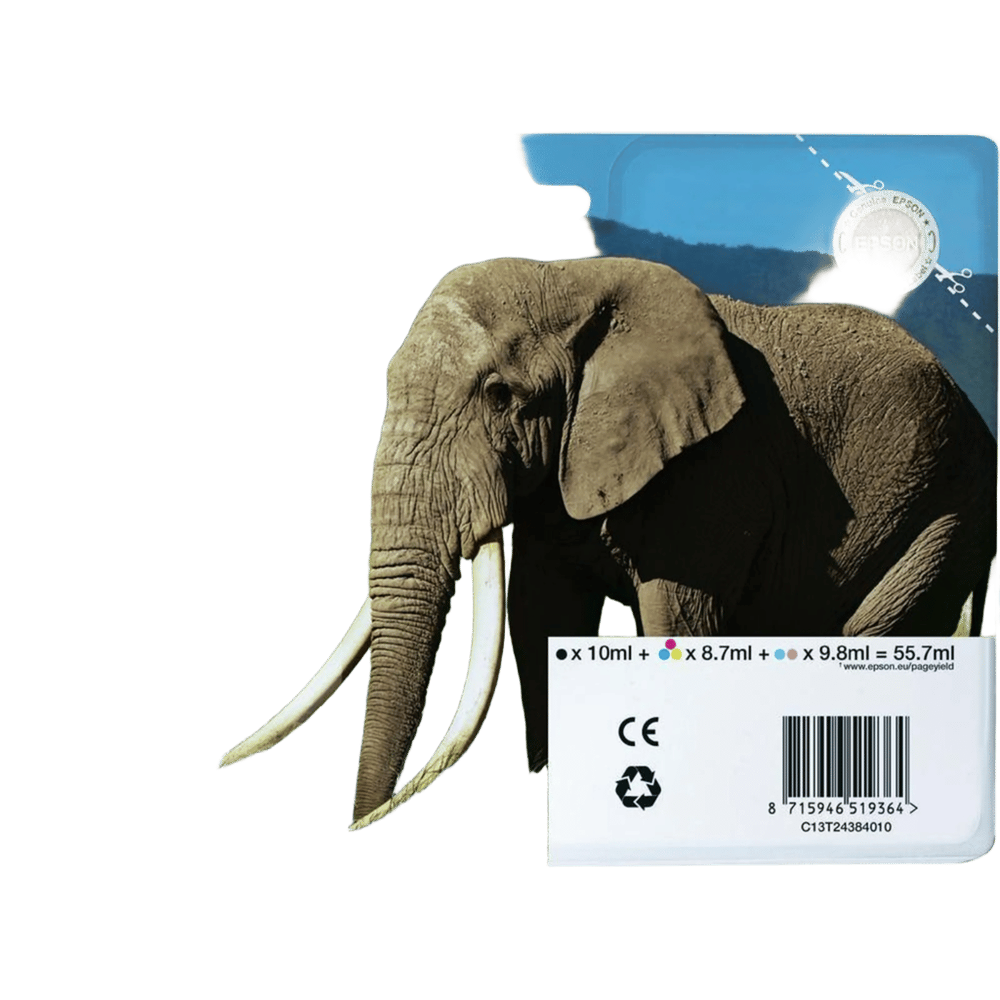 Epson T2438 Blekkpatroner XL, 6-pakning