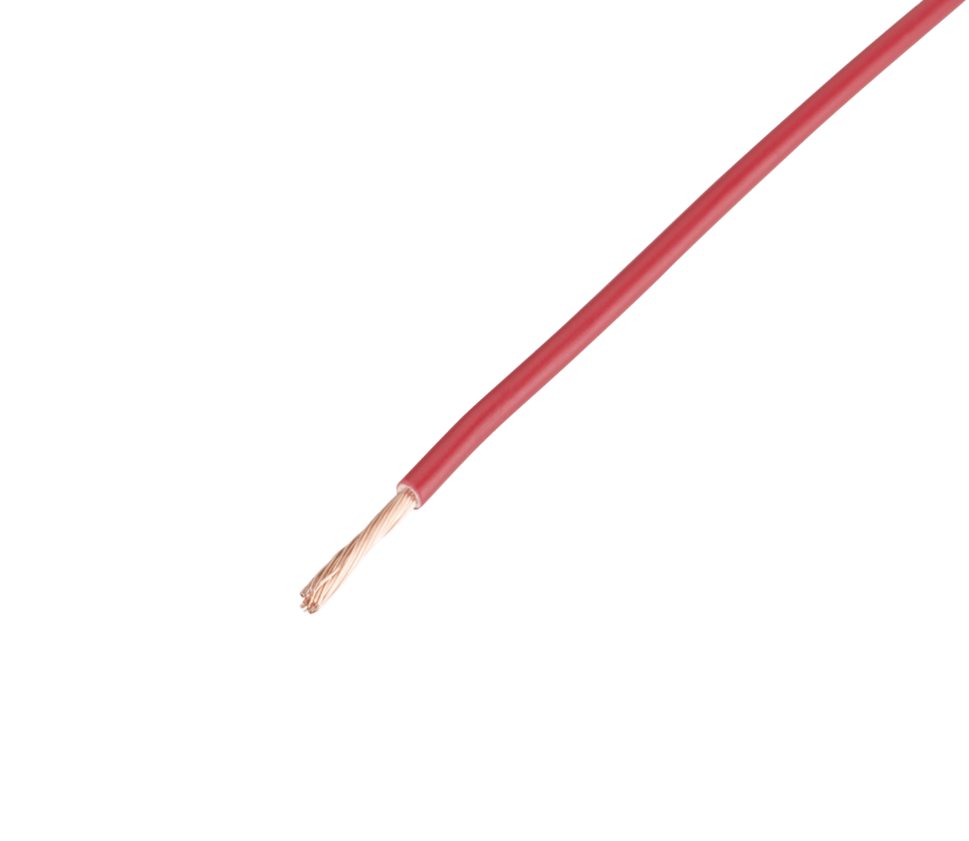 RKUB Lågspänningskabel 1,5 mm² Röd