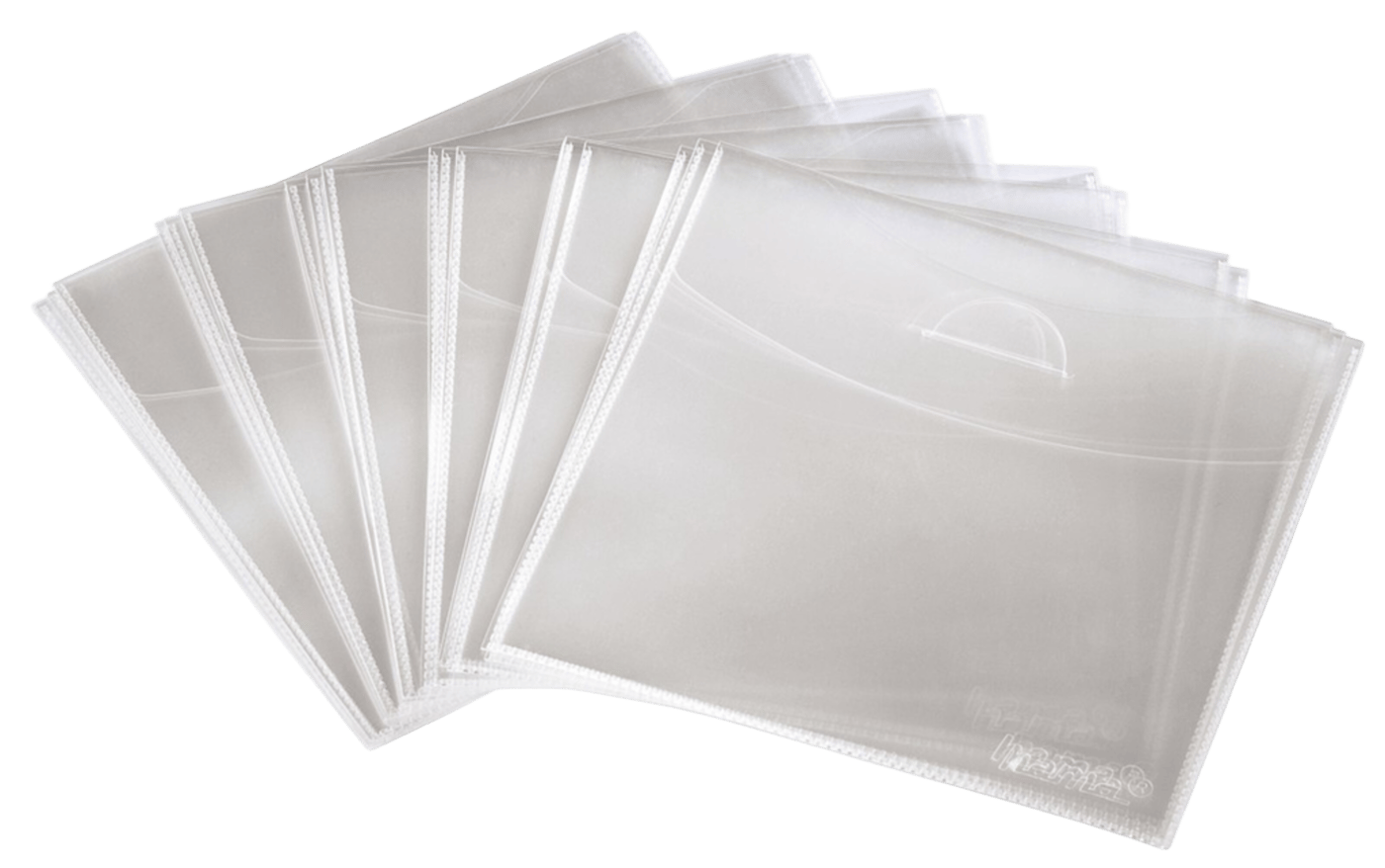 Hama CD/DVD-lomme med lokk, 50-pk.