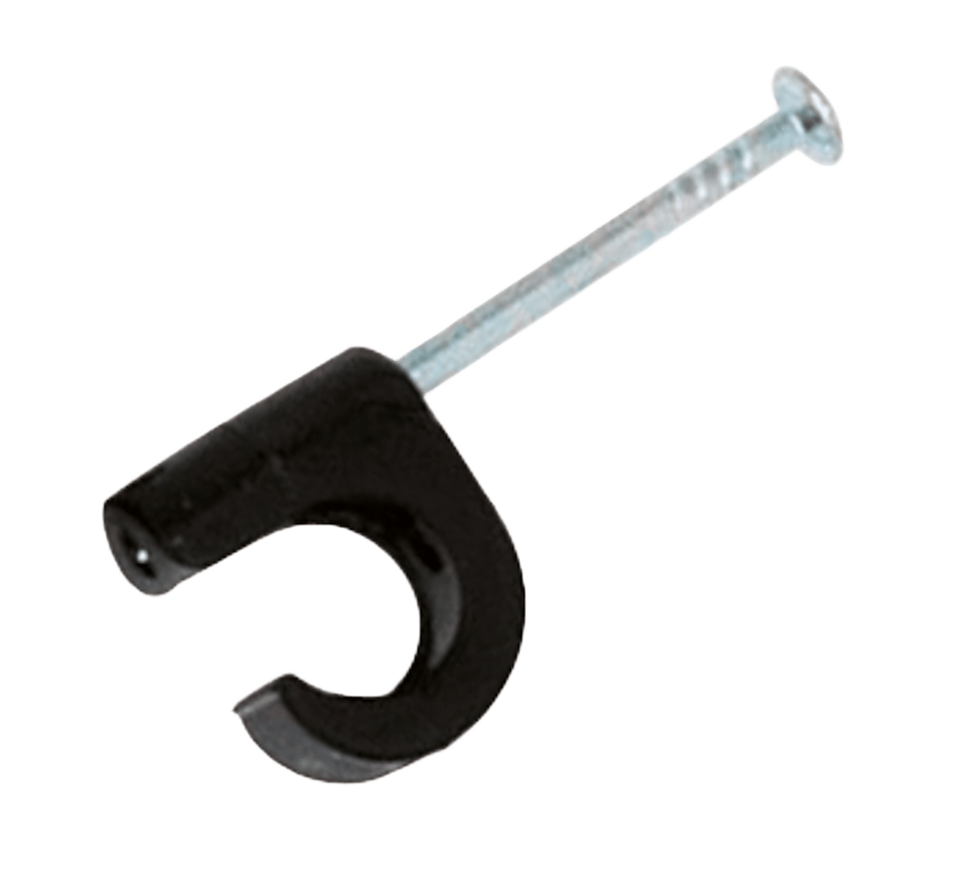 Kabelklemmer for rund kabel 7-10 mm 100-pk. - Svart