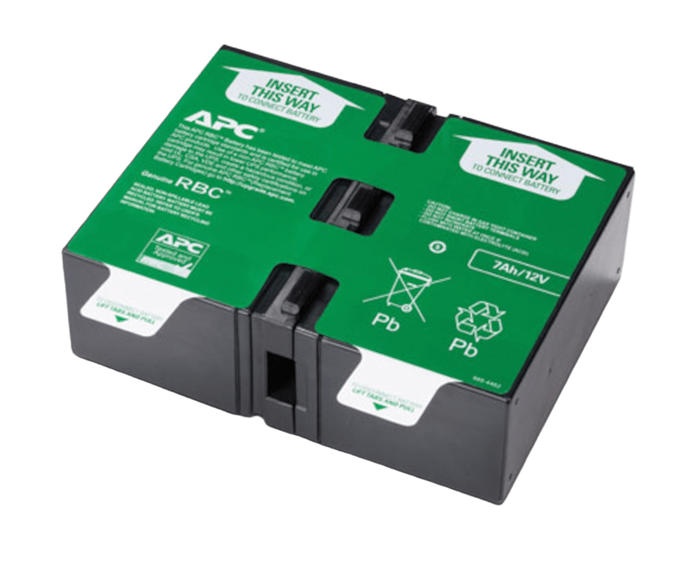 APC Utbytesbatteri #123 - 2x12 V 7 Ah
