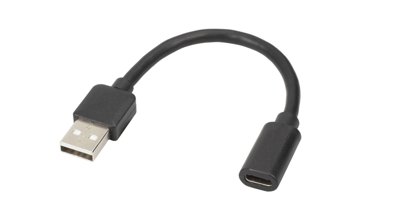 Luxorparts Adapter USB-A till USB-C