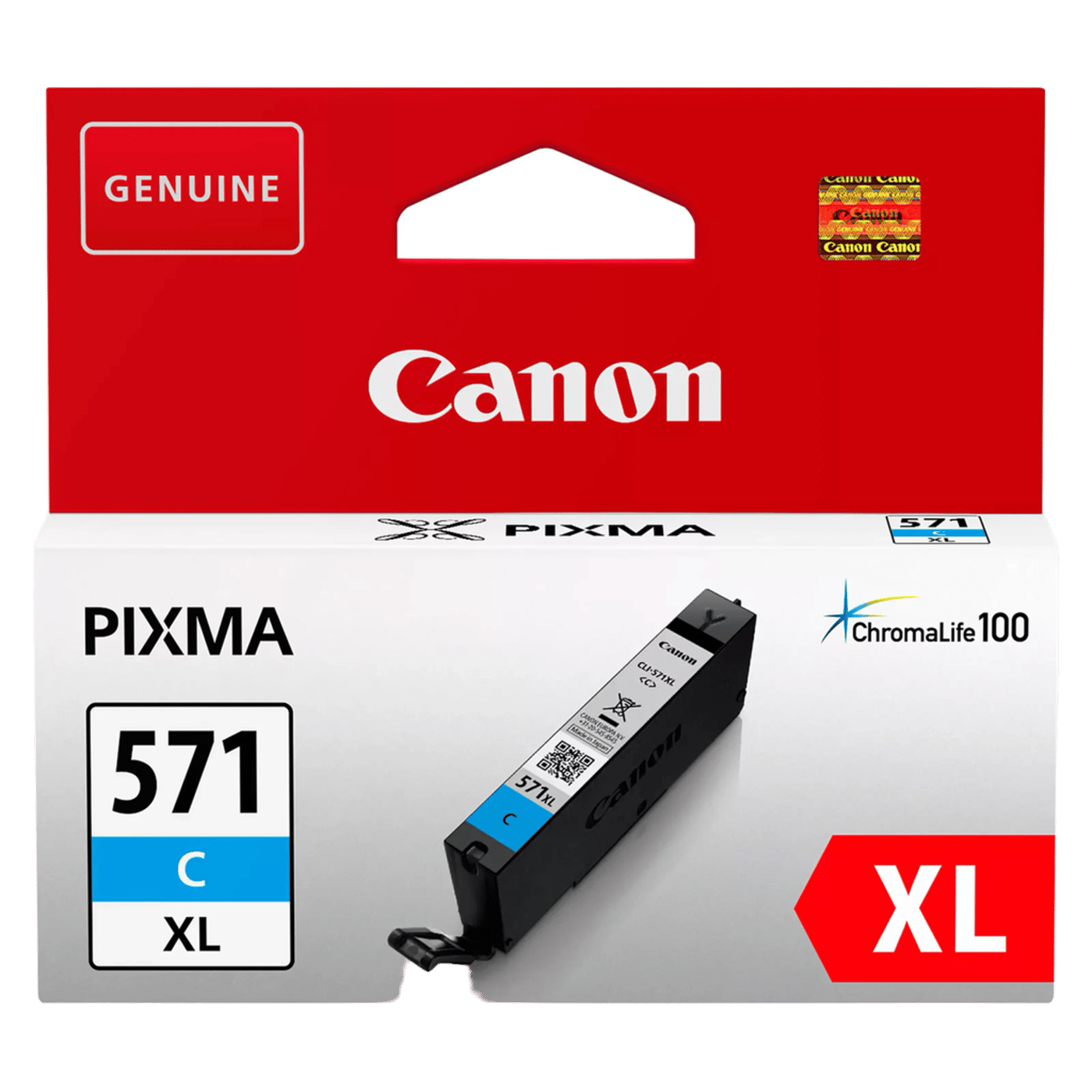 Canon CLI-571 XL blekkpatron, cyan