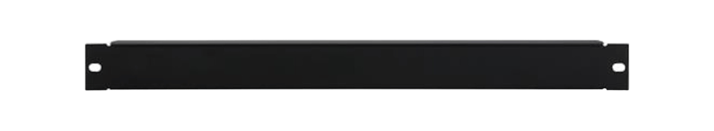 19"-täckpanel Svart 1U