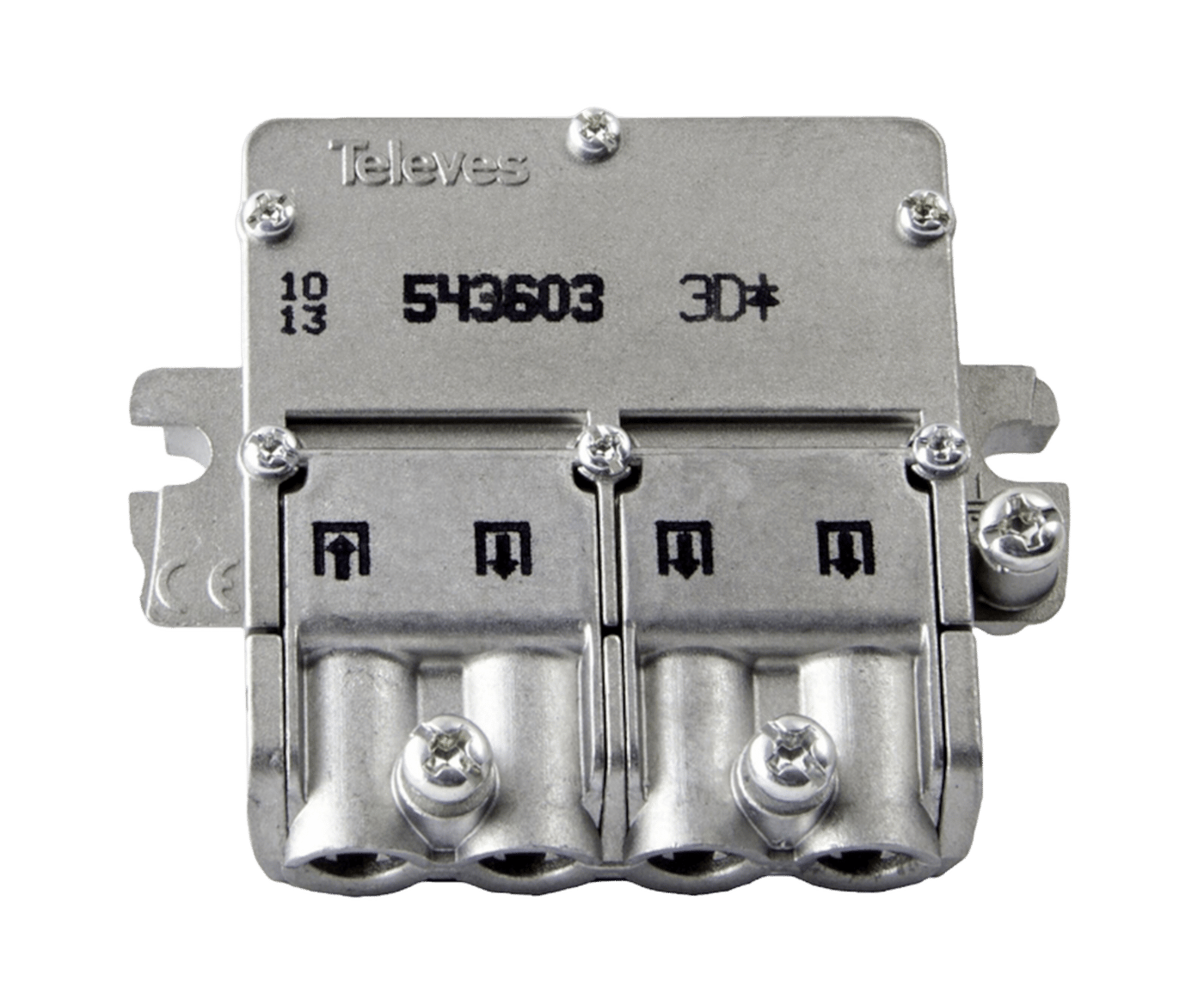 Televes Easy-F mini F-splitter 3-vägs