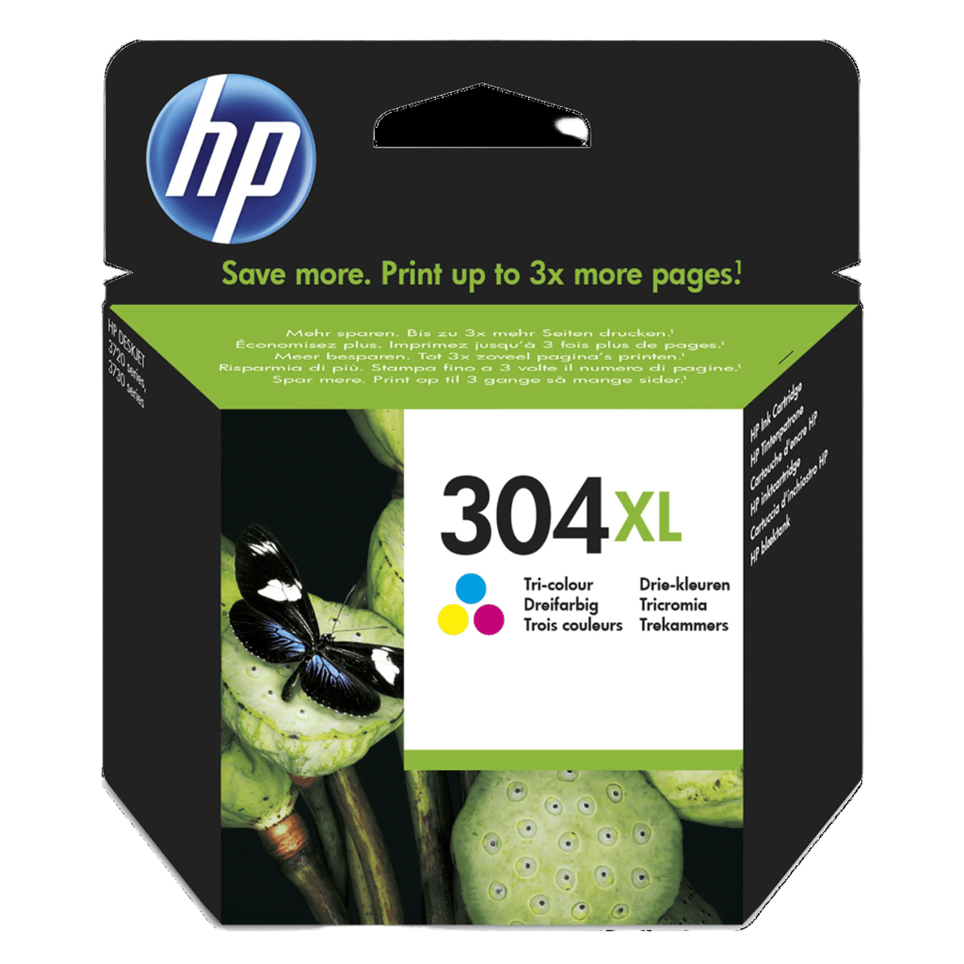 HP 304XL Bläckpatron Flera färger