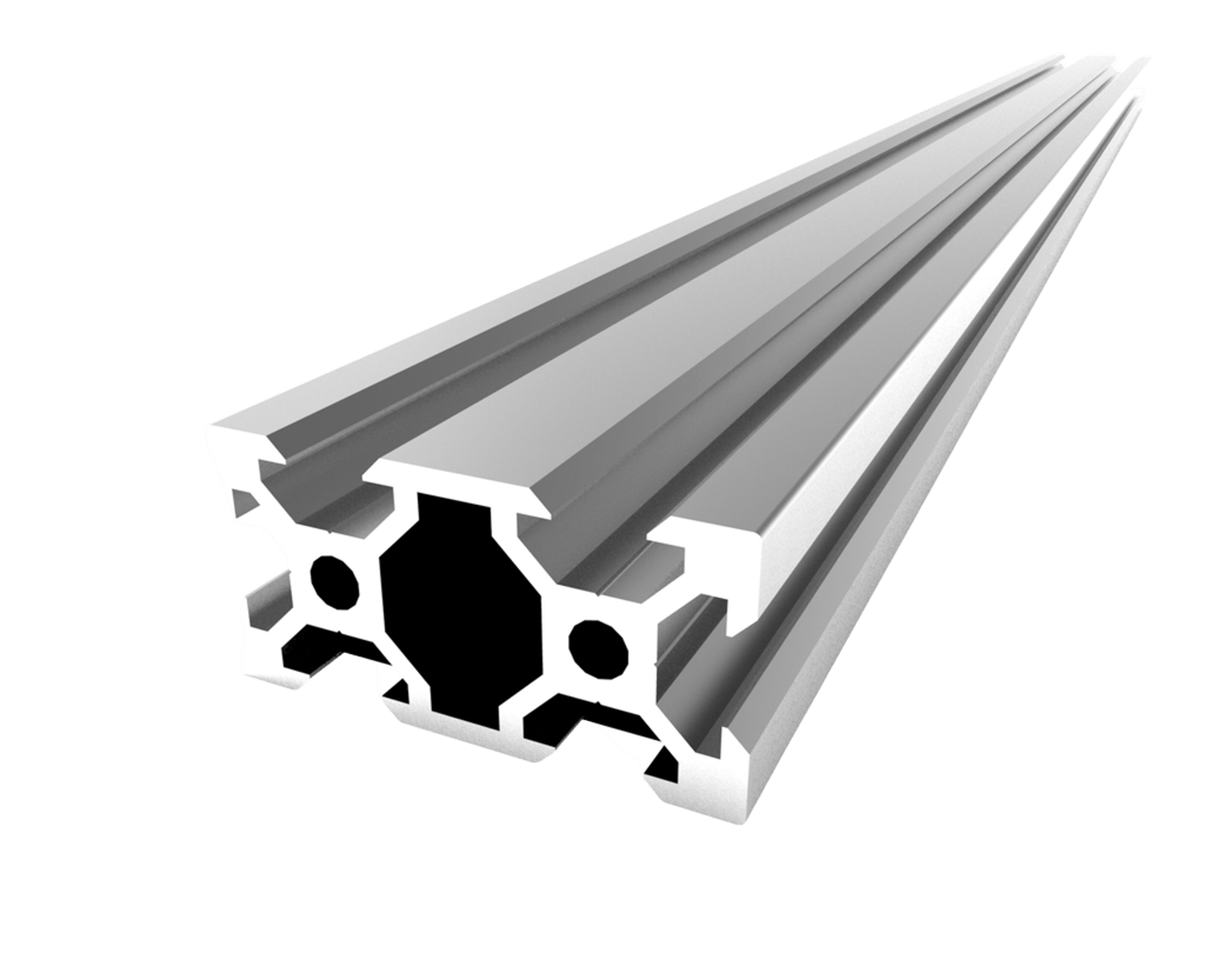 Ratrig Aluminiumprofil 20x40 mm 100 cm