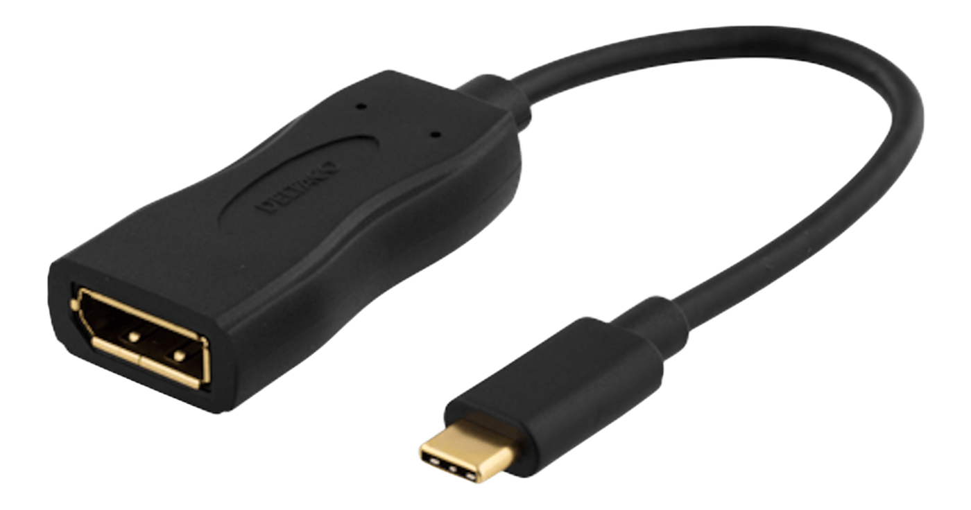 USB-C- til DisplayPort-adapter 10 cm