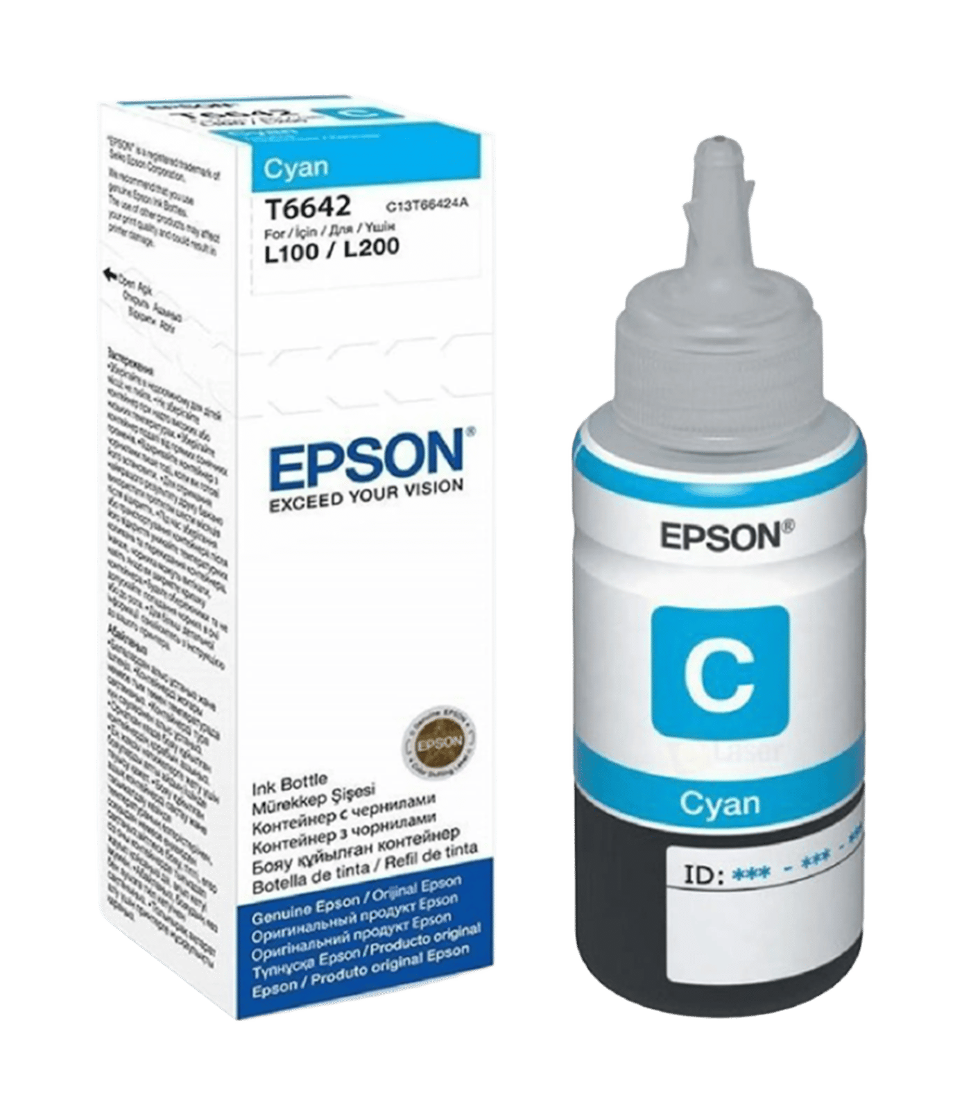 Epson T6642 Bläckpatron Cyan