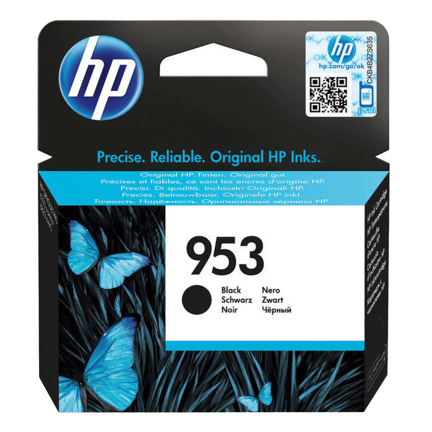 HP 953 Bläckpatron Svart