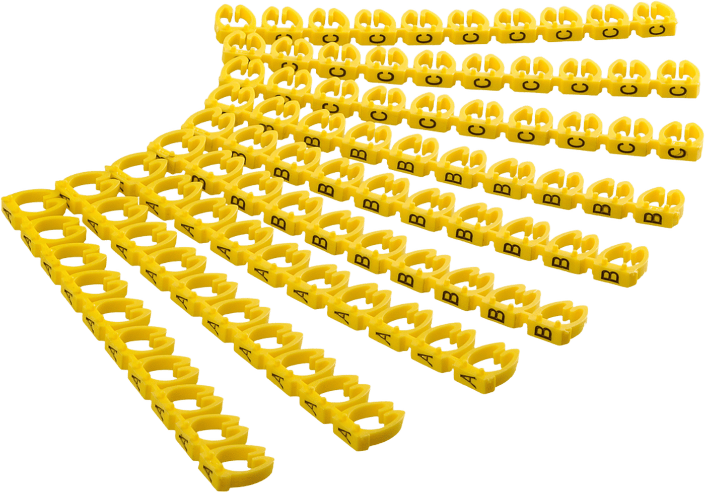 Kabelmärkning (A-C) 90-pack