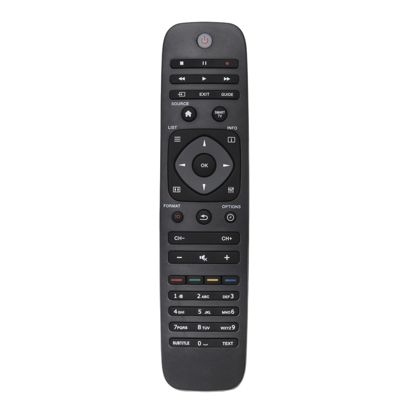 Luxorparts Fjärrkontroll för Philips-TV