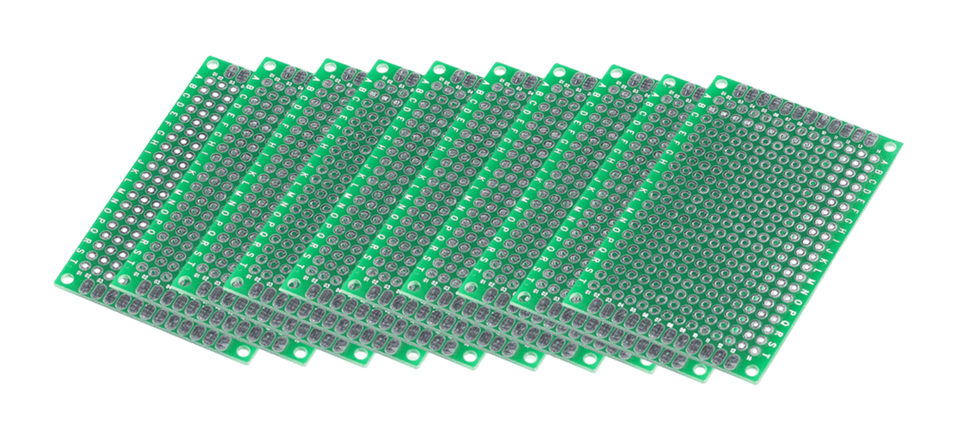 Luxorparts Experimentkort 40x60 mm 10-pack