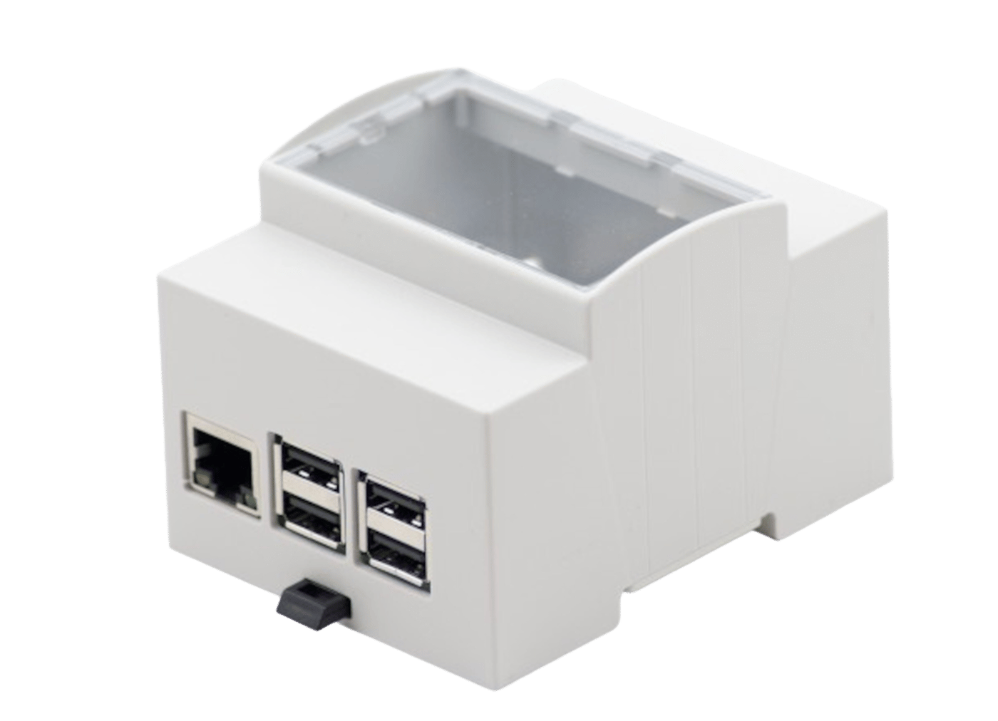 Raspberry Pi Chassi för DIN-skena