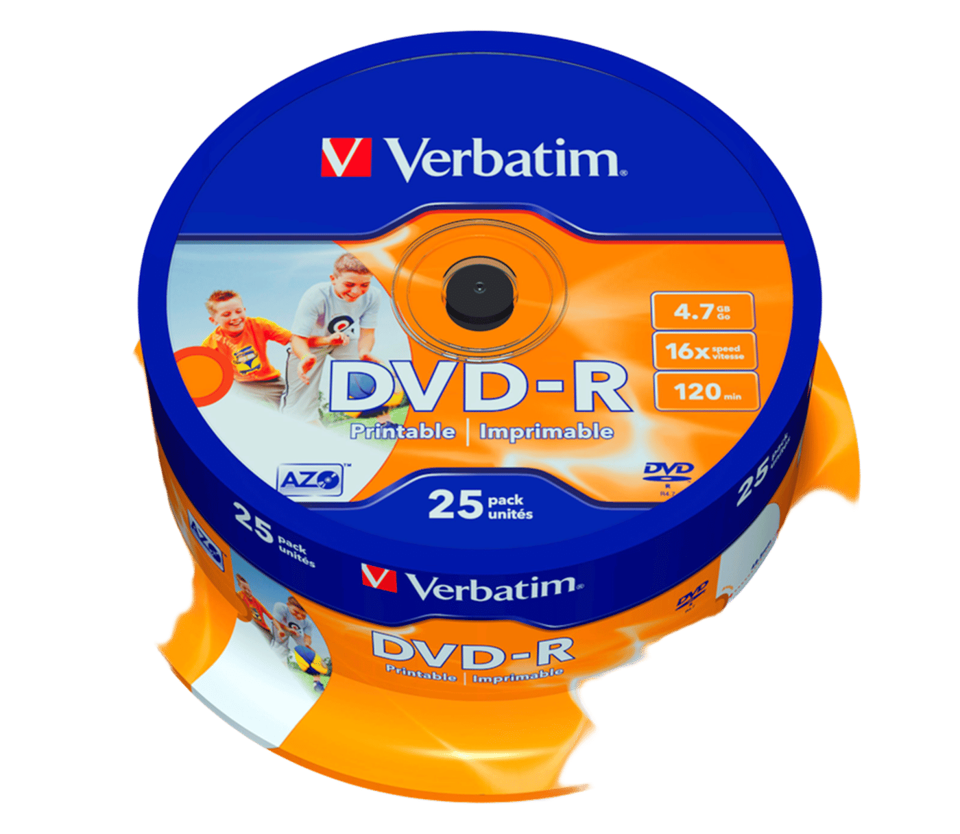 Verbatim DVD-R Inkjet 25-pack