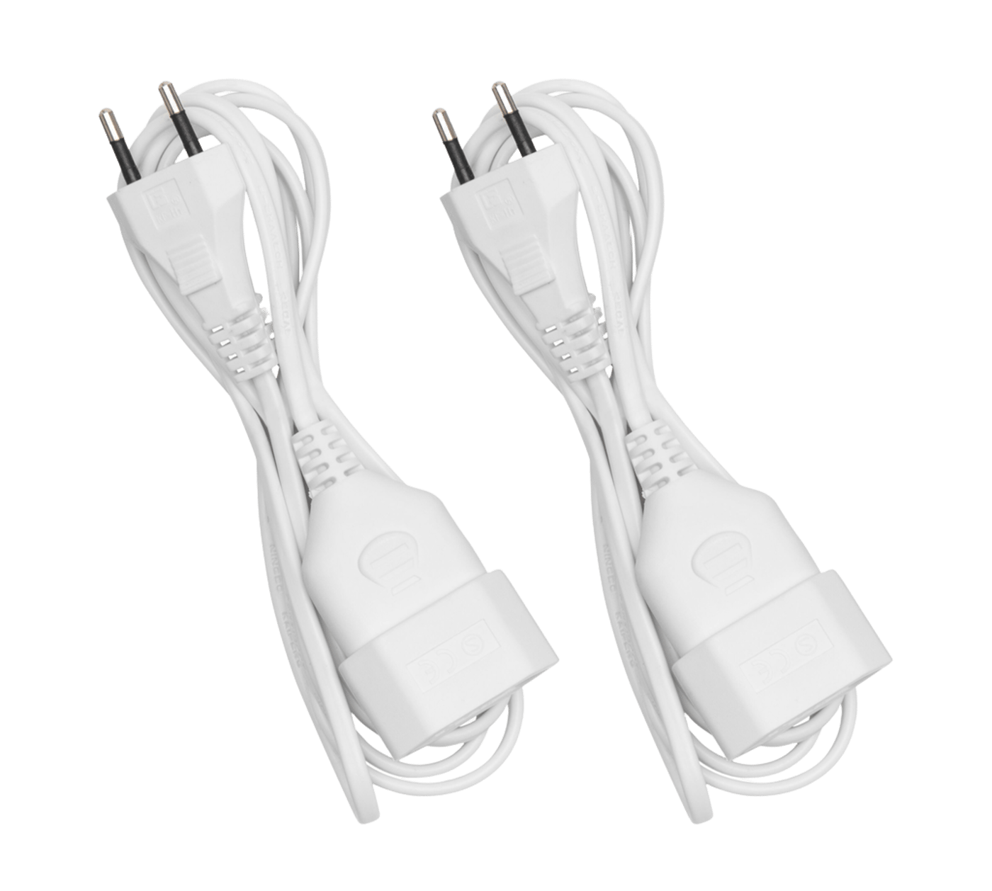 Luxorparts Ujordet skjøteledning 2,5 m (EU) 2-pk.