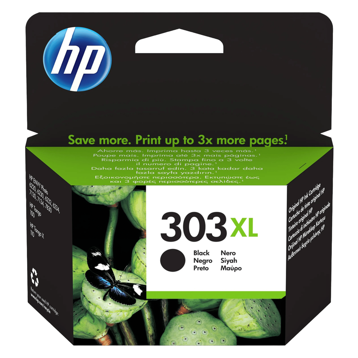 HP 303XL Bläckpatron Svart