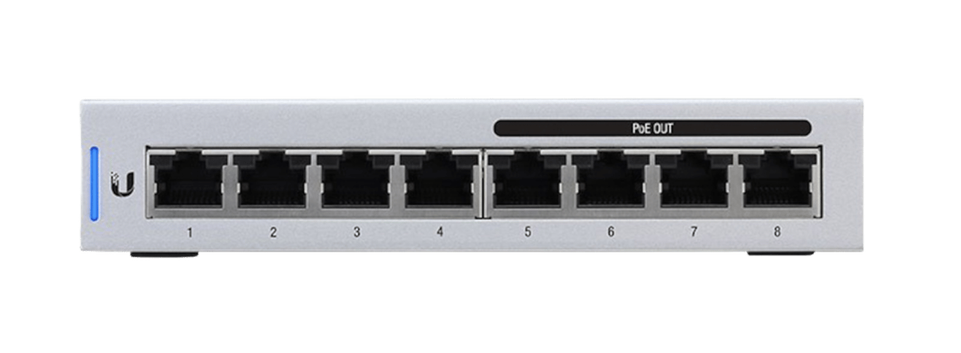 Ubiquiti Unifi US-8-60W POE-gigabitswitch 8 porter