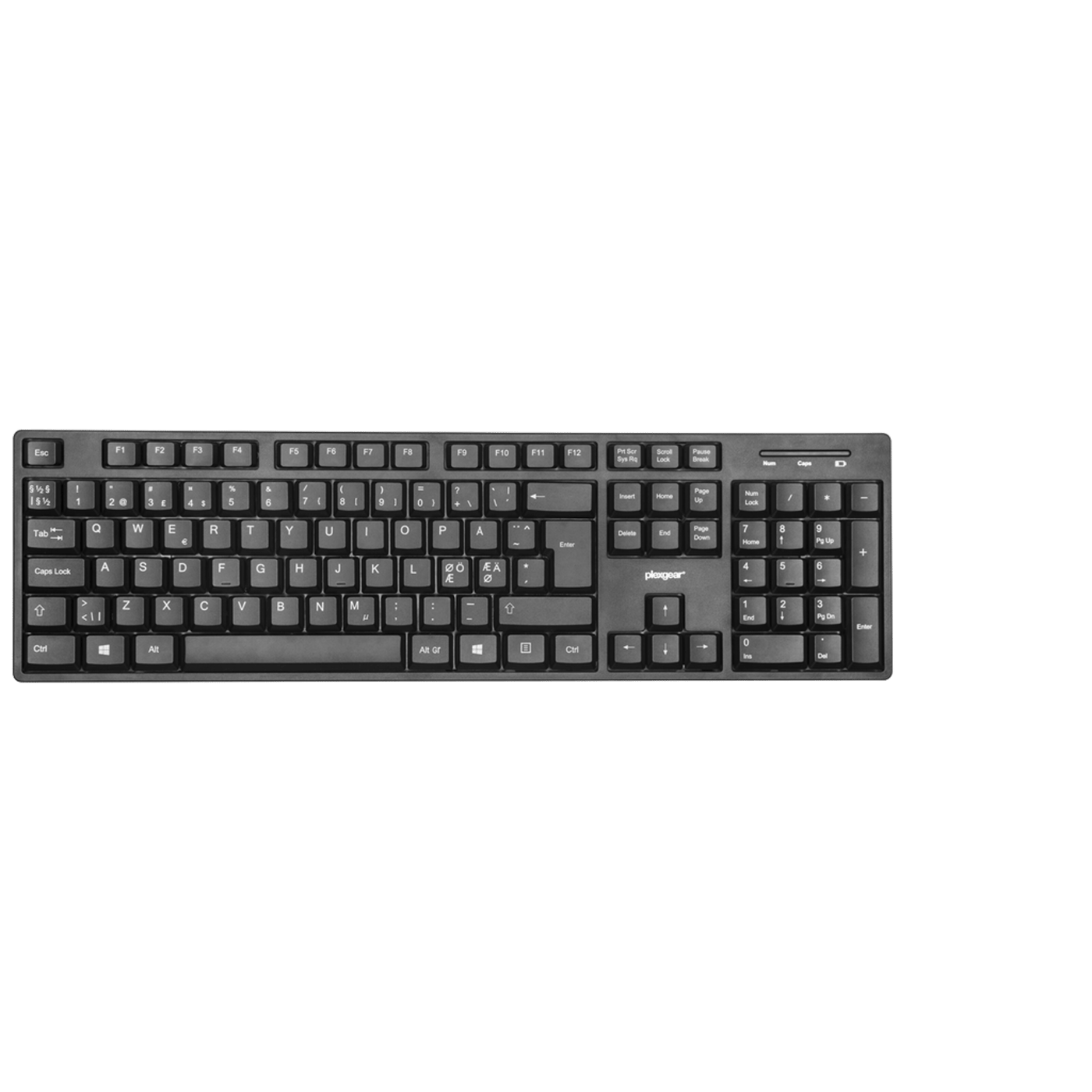 Plexgear Trådlöst kontorskit MK108