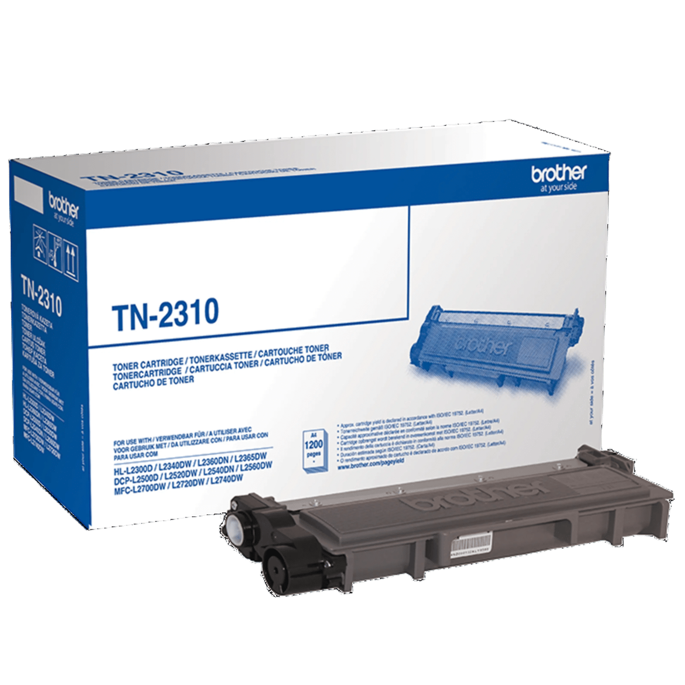 Brother Toner TN-2310 Svart