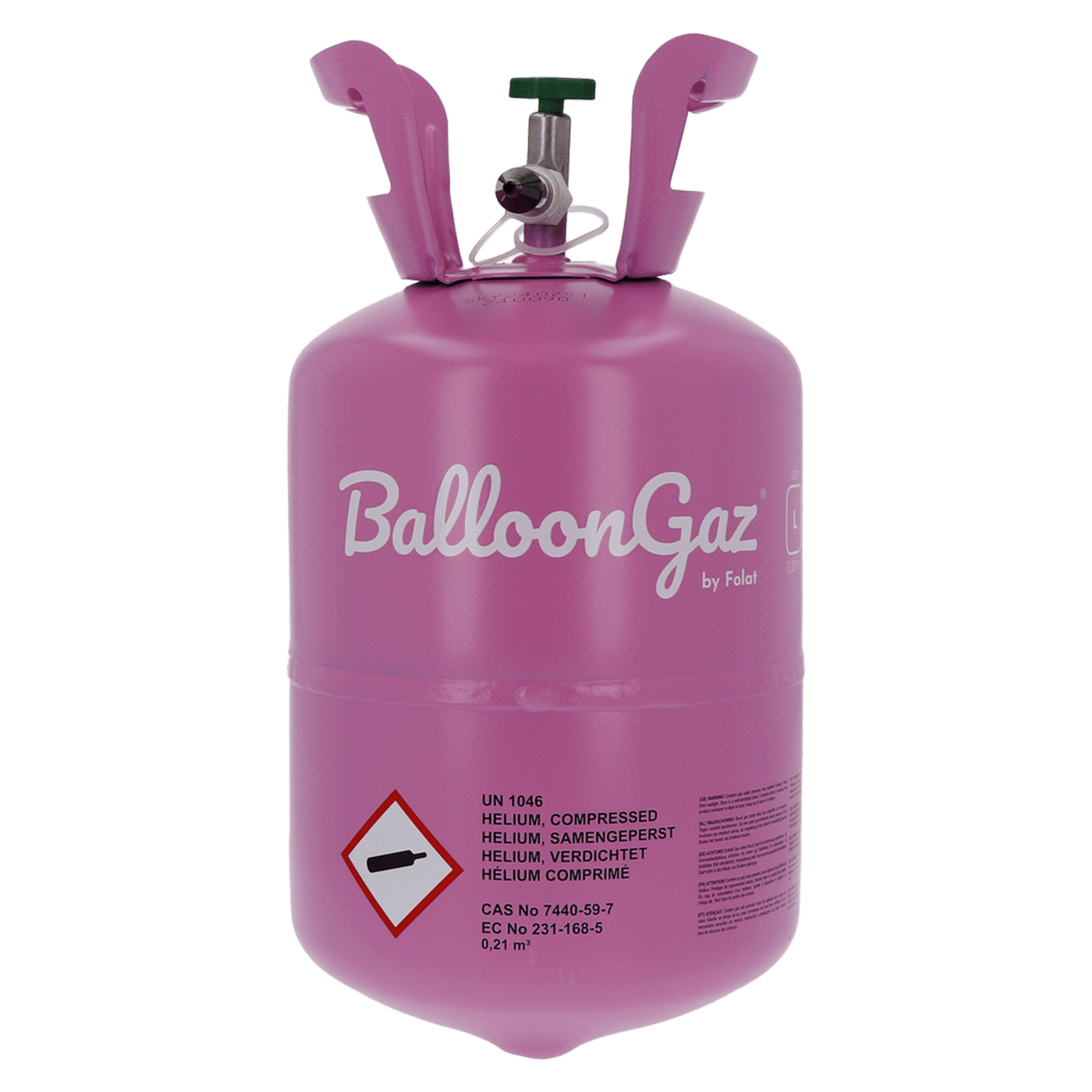 Heliumtank L (ca 30 ballonger)