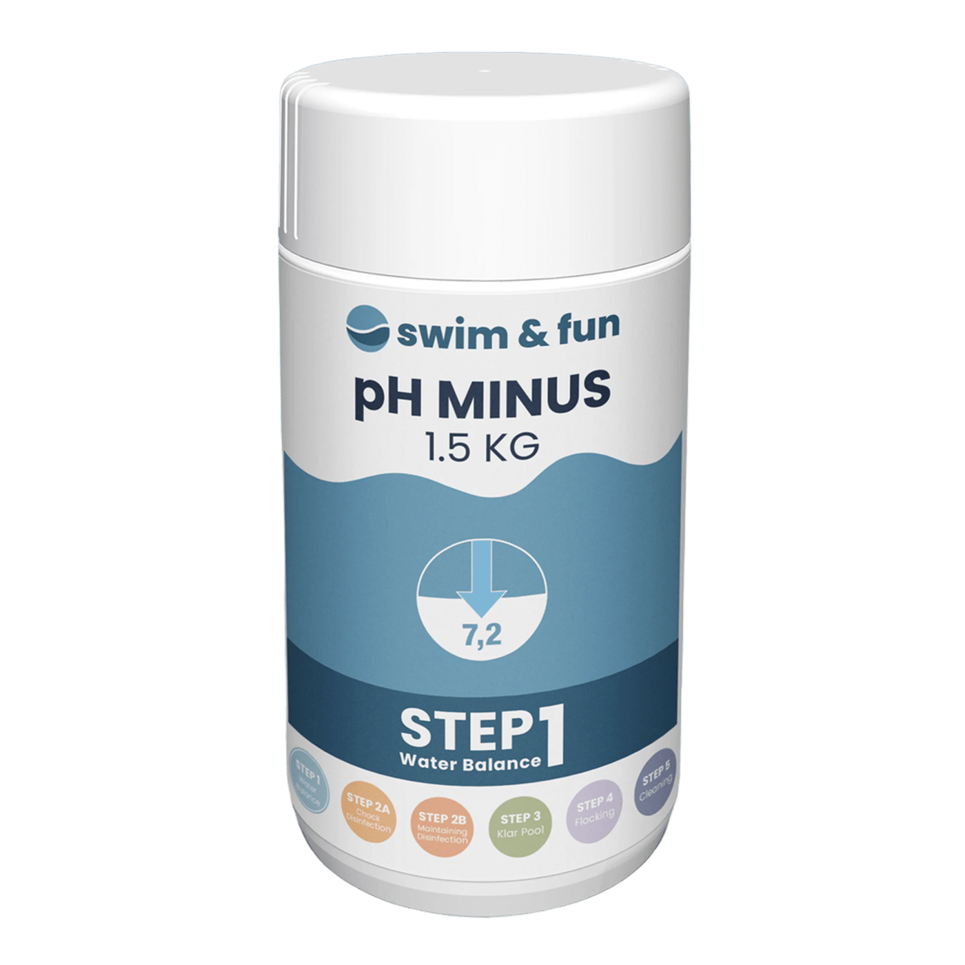 Swim & Fun PH-Minus Granulat för PH-värde 1,5 kg