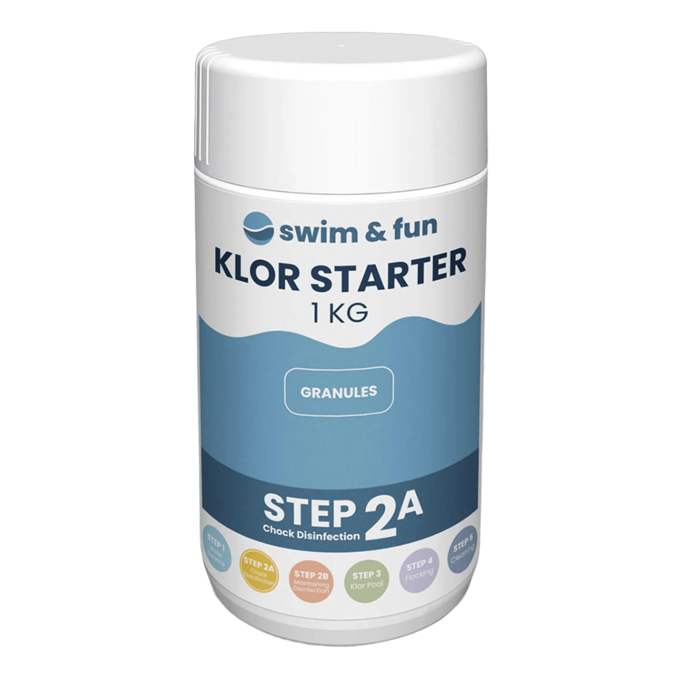 Swim & Fun Snabbklor 1 kg