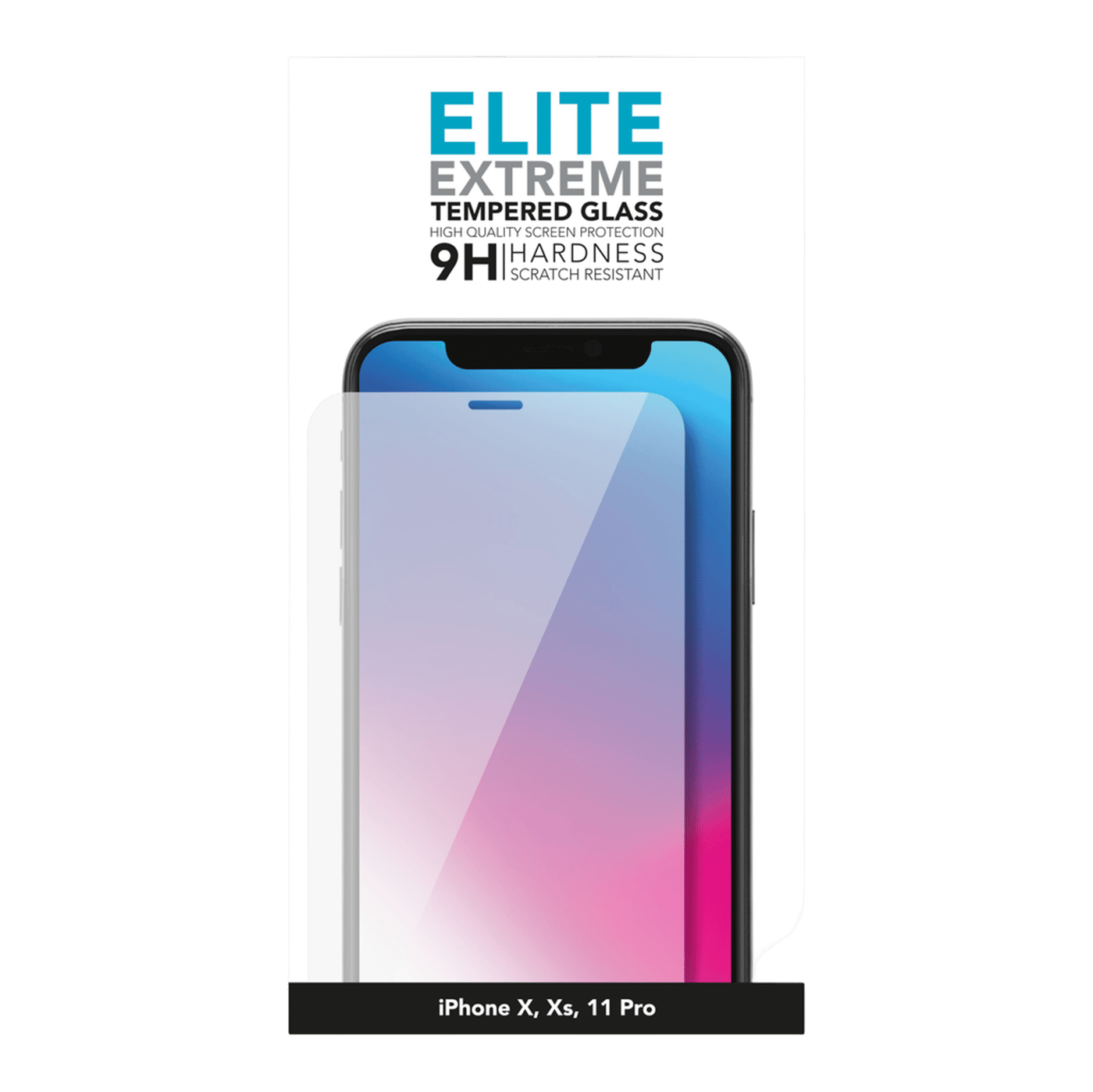 Linocell Elite Extreme Skjermbeskytter for iPhone X, Xs og 11 Pro