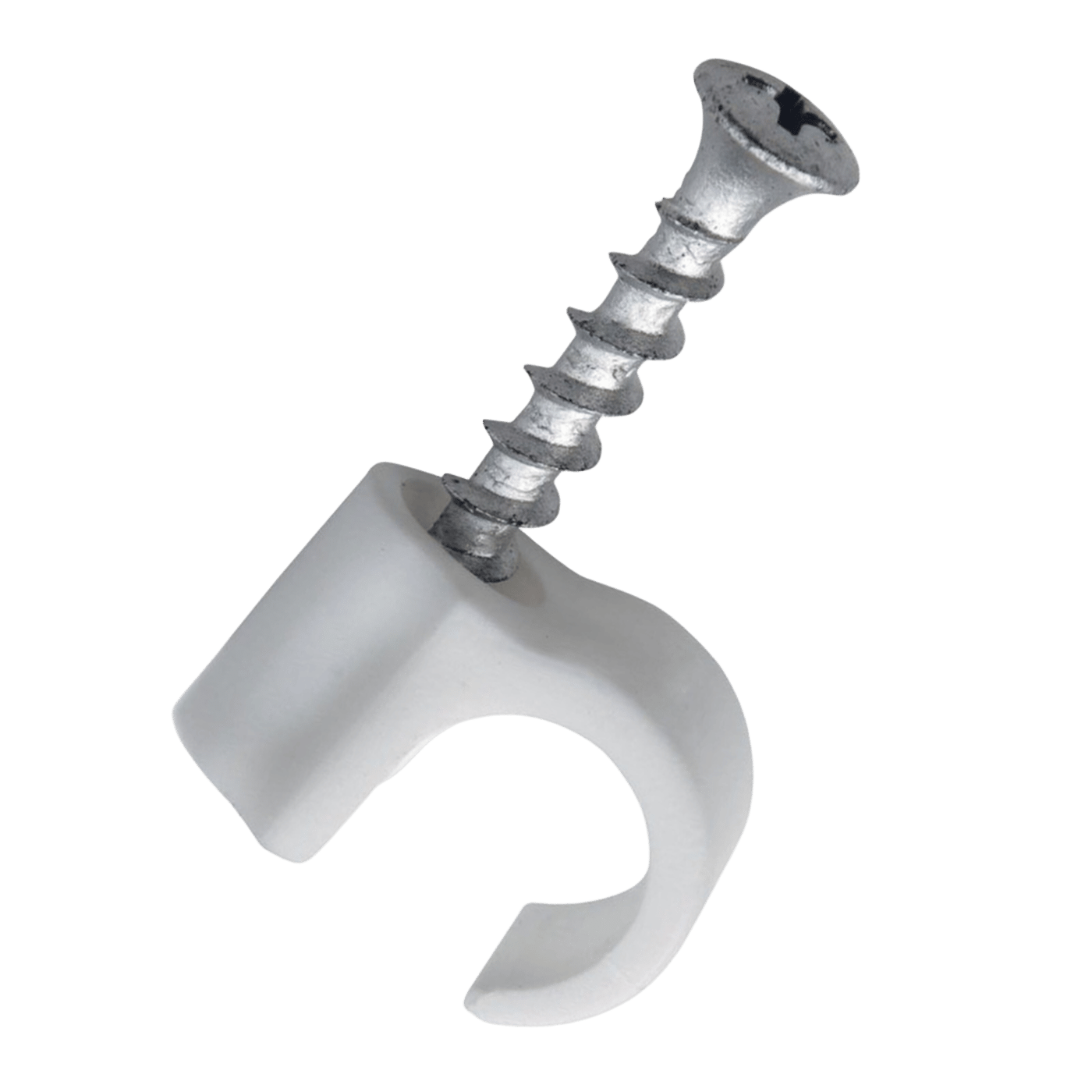 Kabelklammer för rund kabel 7-10 mm 10-pack