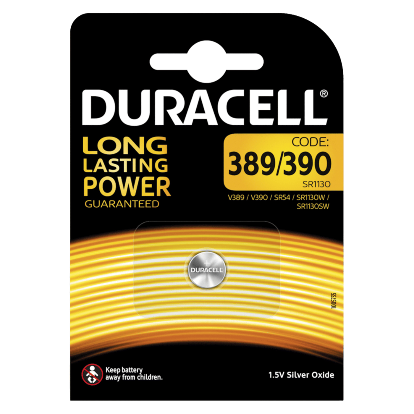 Duracell Knappcellsbatteri SR54 (389)