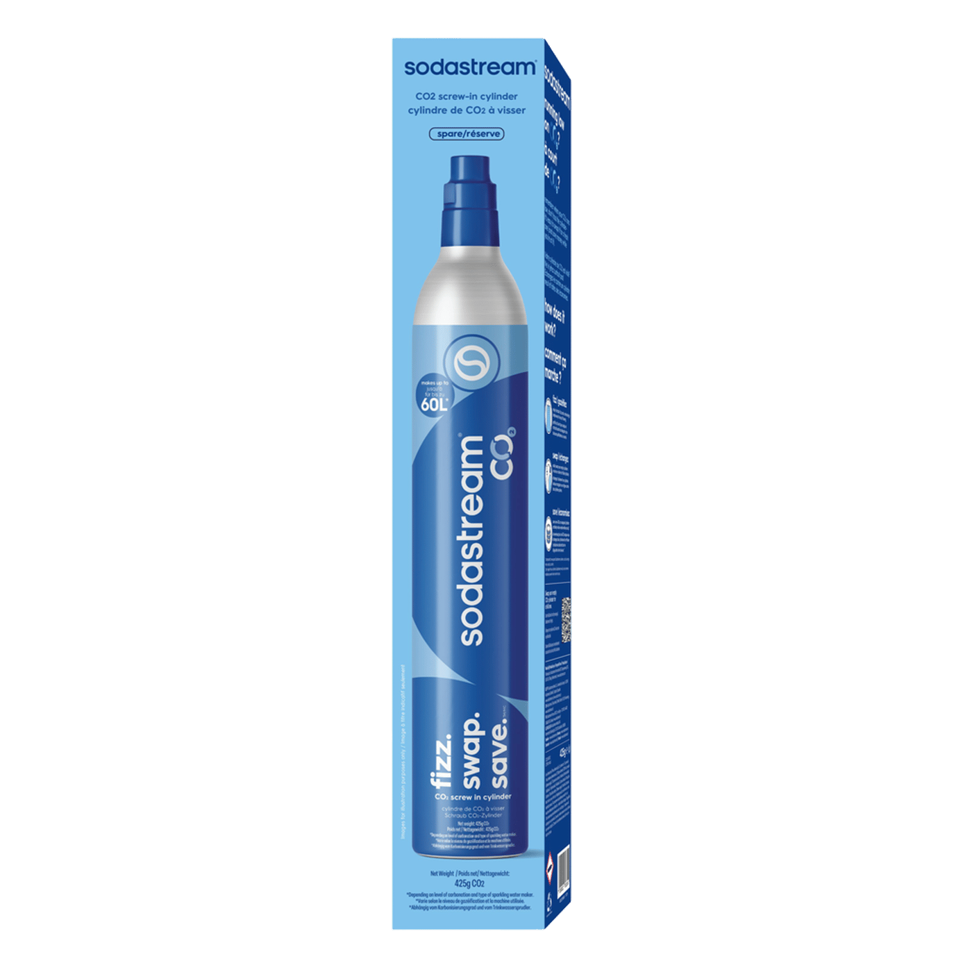 Sodastream Kullsyrepatron