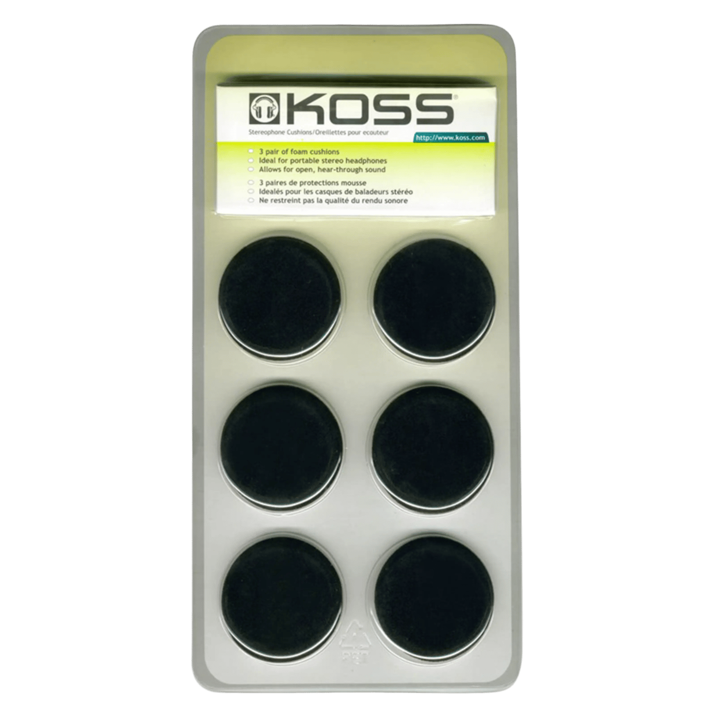 Koss Porta Pro Extra hörlurskuddar 3 par