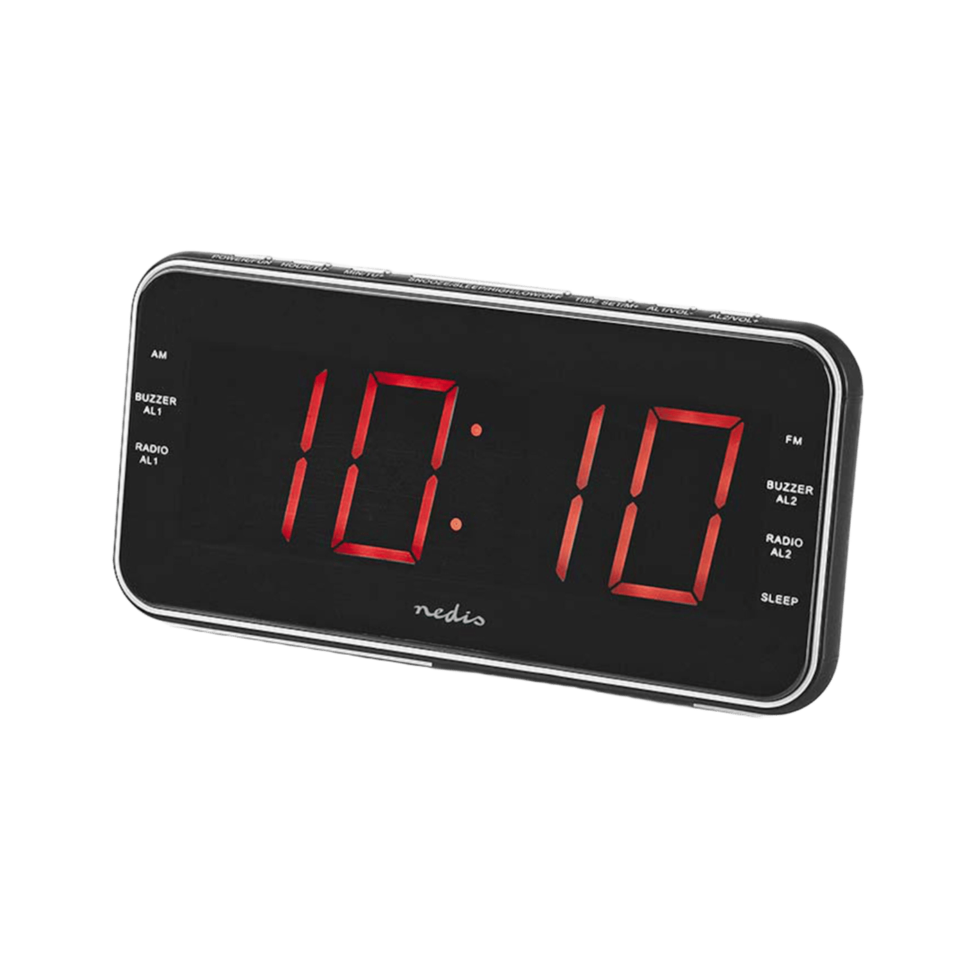 Väckarklocka med FM-radio