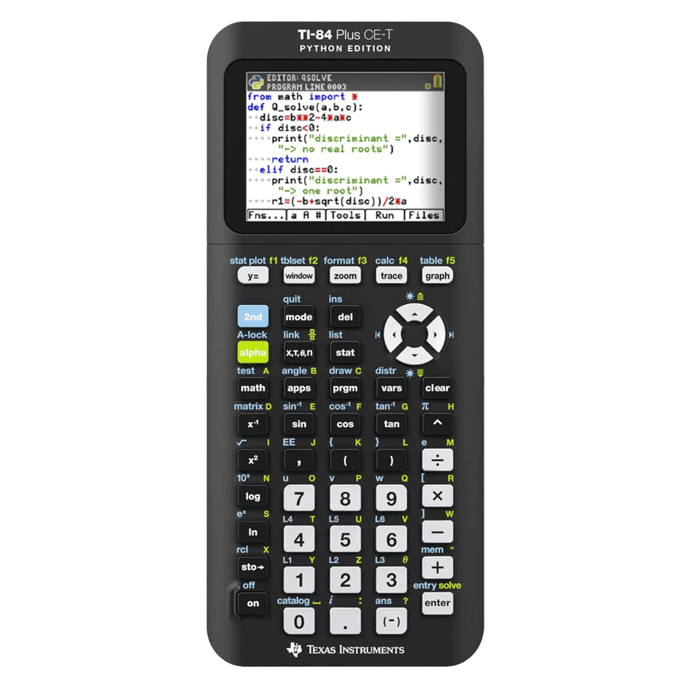 Texas Instruments TI-84 Plus CE-T Python Edition Miniräknare