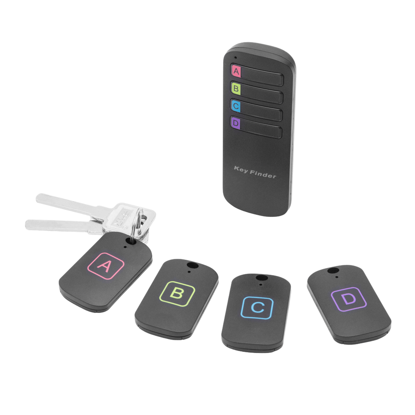 Rubicson Keyfinder med fjärrkontroll 4-pack
