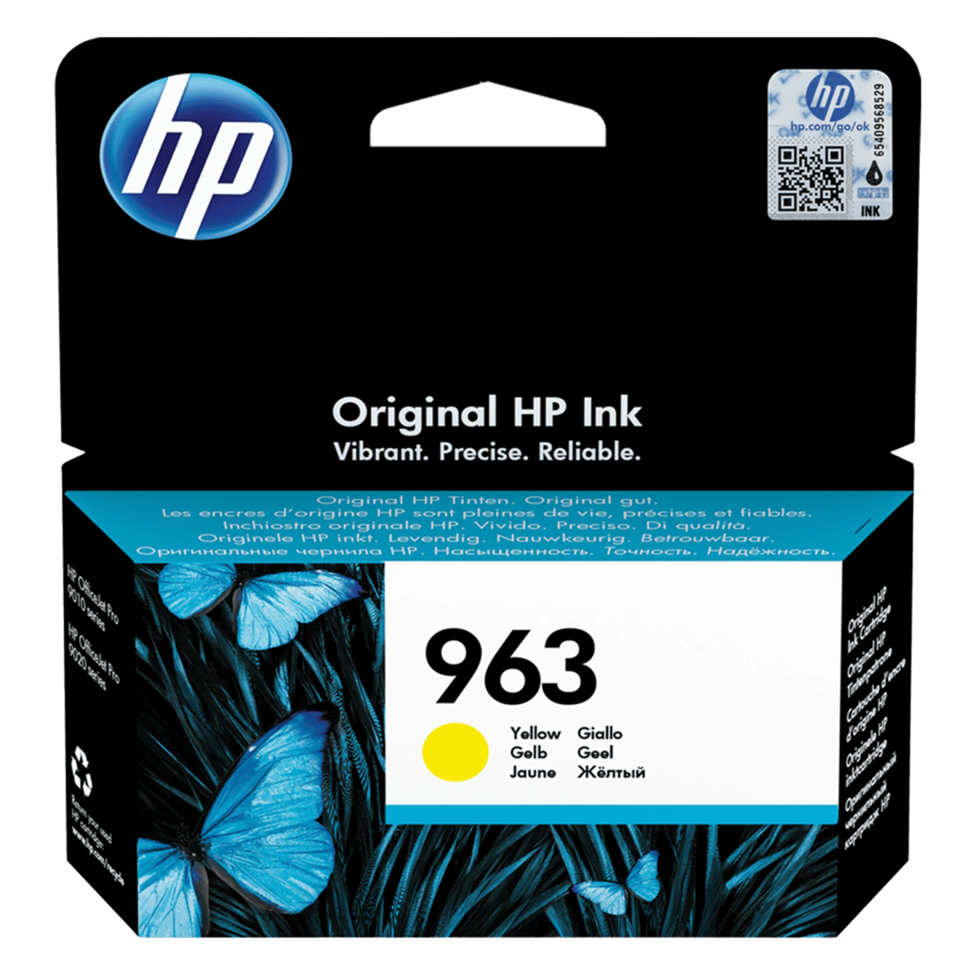 HP 963 Bläckpatron Gul