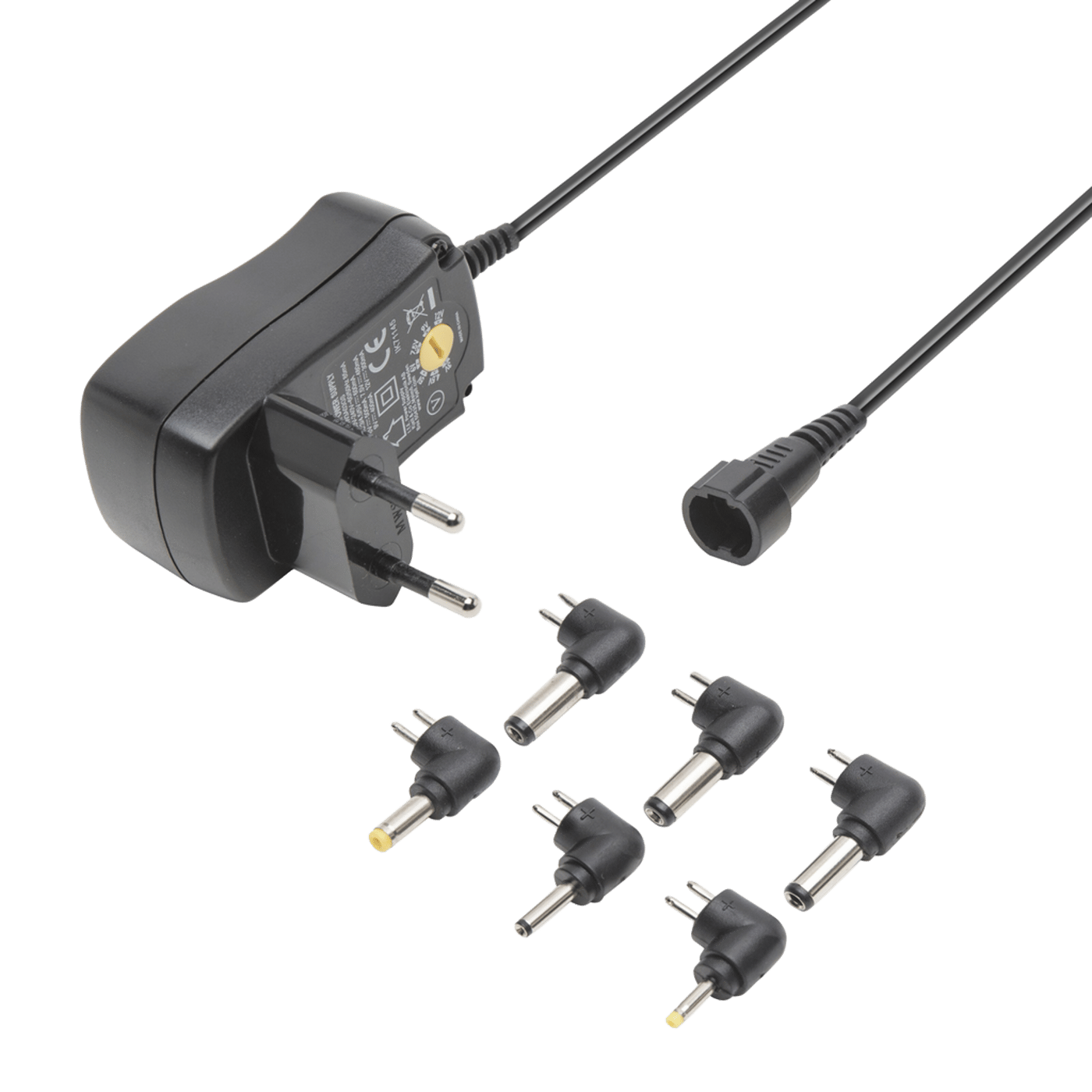 Luxorparts Justerbar strømadapter 3–12 V (DC) 7,2 W
