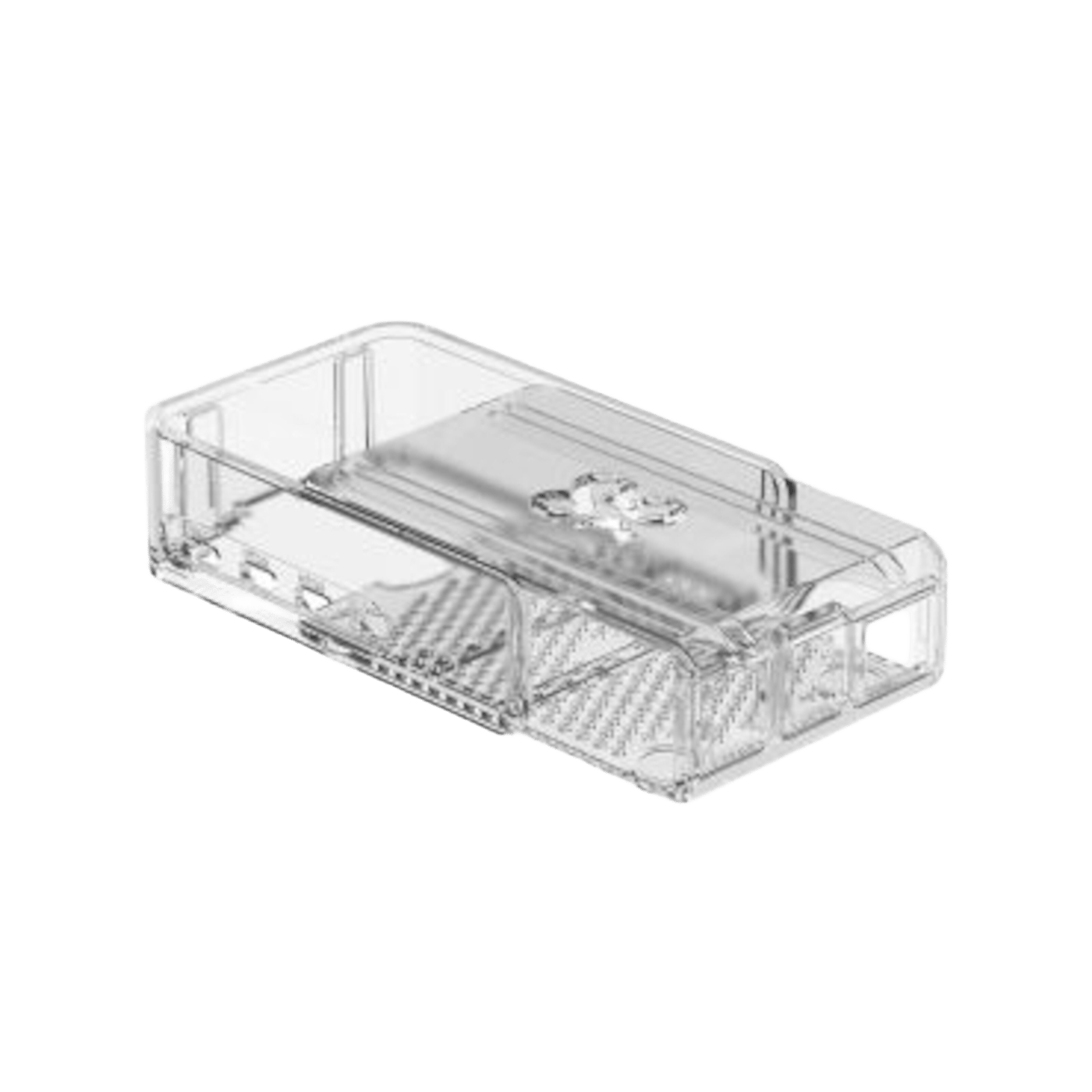 Kabinett for Raspberry Pi 4 Model B Transparent