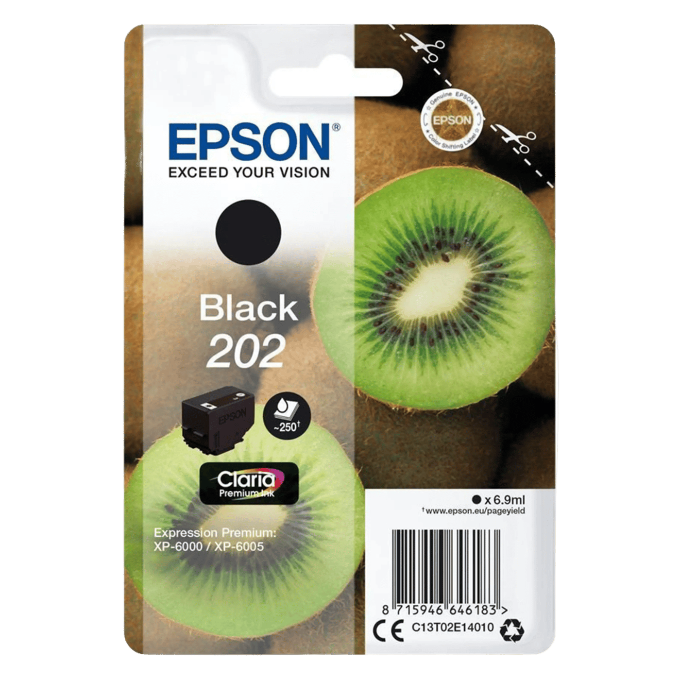 Epson T02E1 Bläckpatron Svart